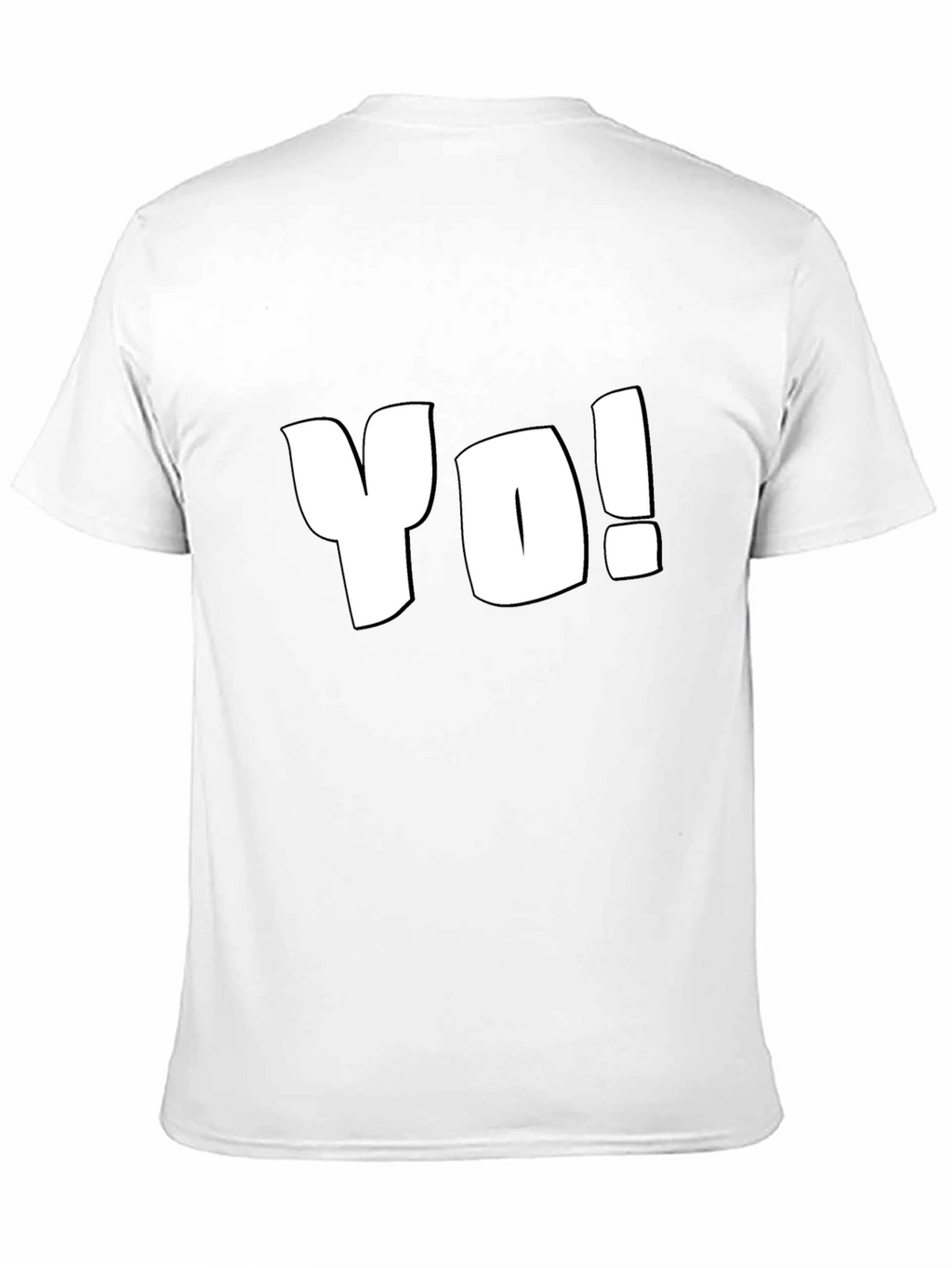 Yo! Black T-Shirt - Casual Style