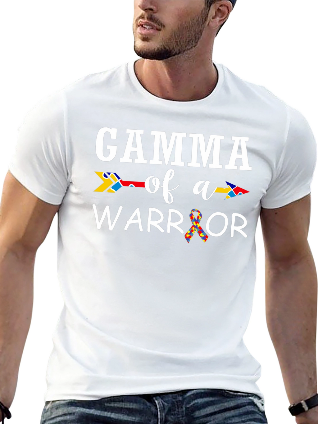 Gamma of a Warrior Autism Awareness T-Shirt