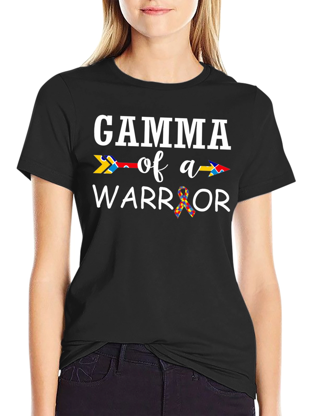 Gamma of a Warrior Autism Awareness T-Shirt