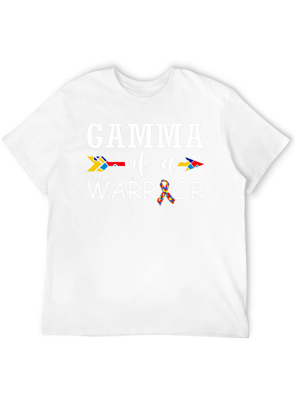 Gamma of a Warrior Autism Awareness T-Shirt