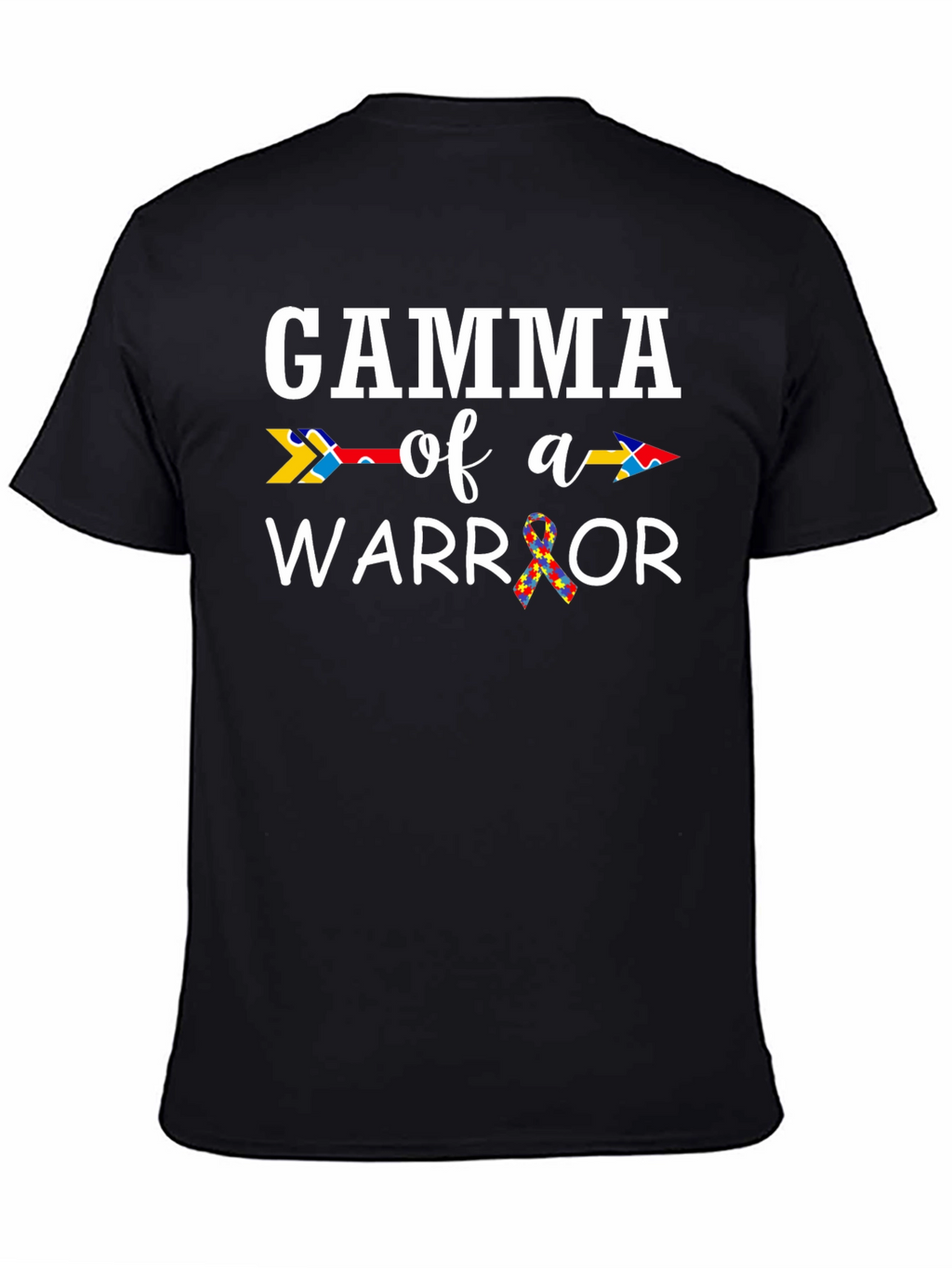 Gamma of a Warrior Autism Awareness T-Shirt