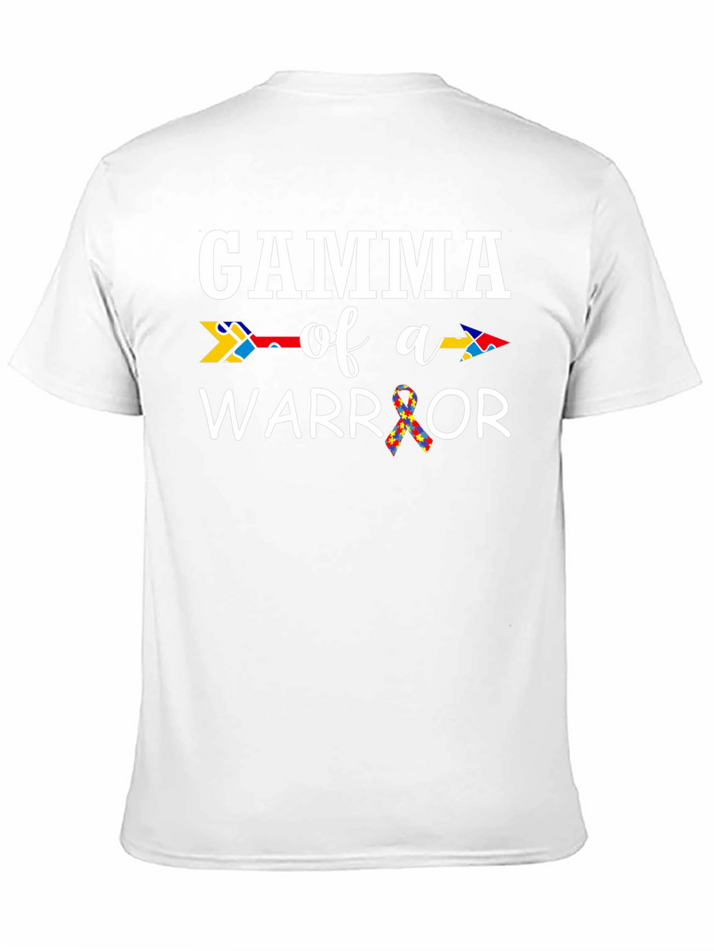 Gamma of a Warrior Autism Awareness T-Shirt