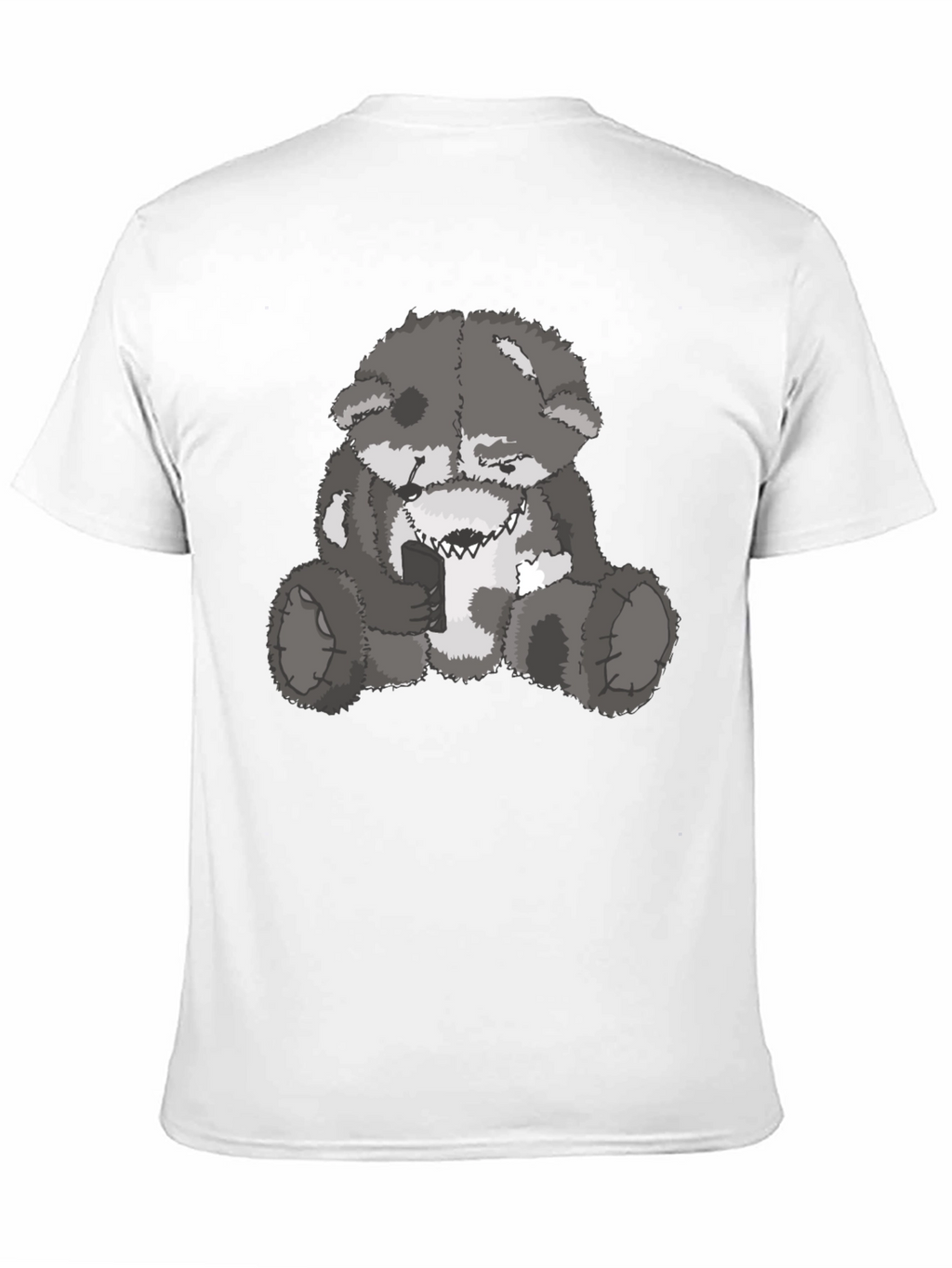 Evil Bear Graphic Tee - Mens Black T-Shirt