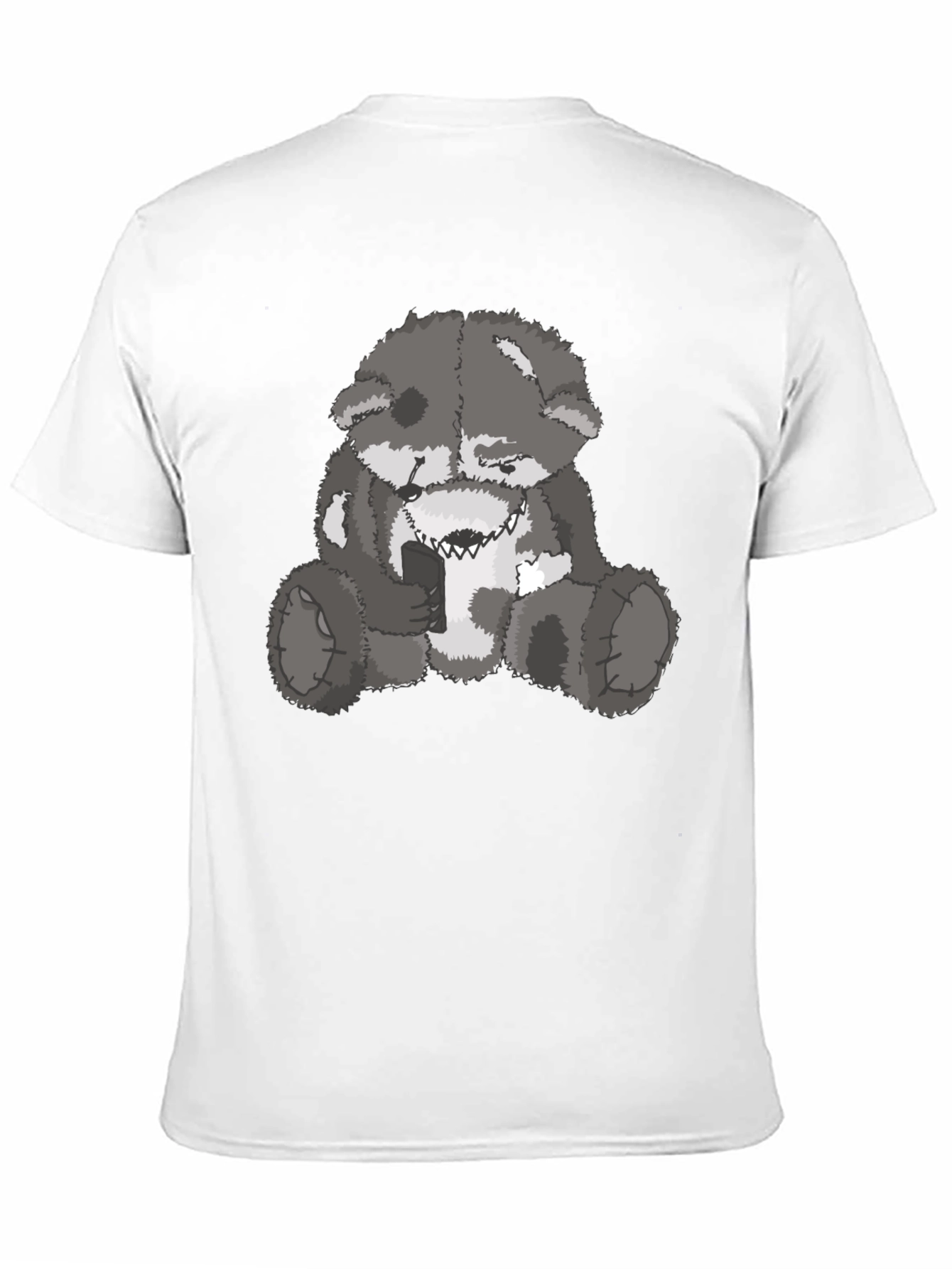 Evil Bear Graphic Tee - Mens Black T-Shirt