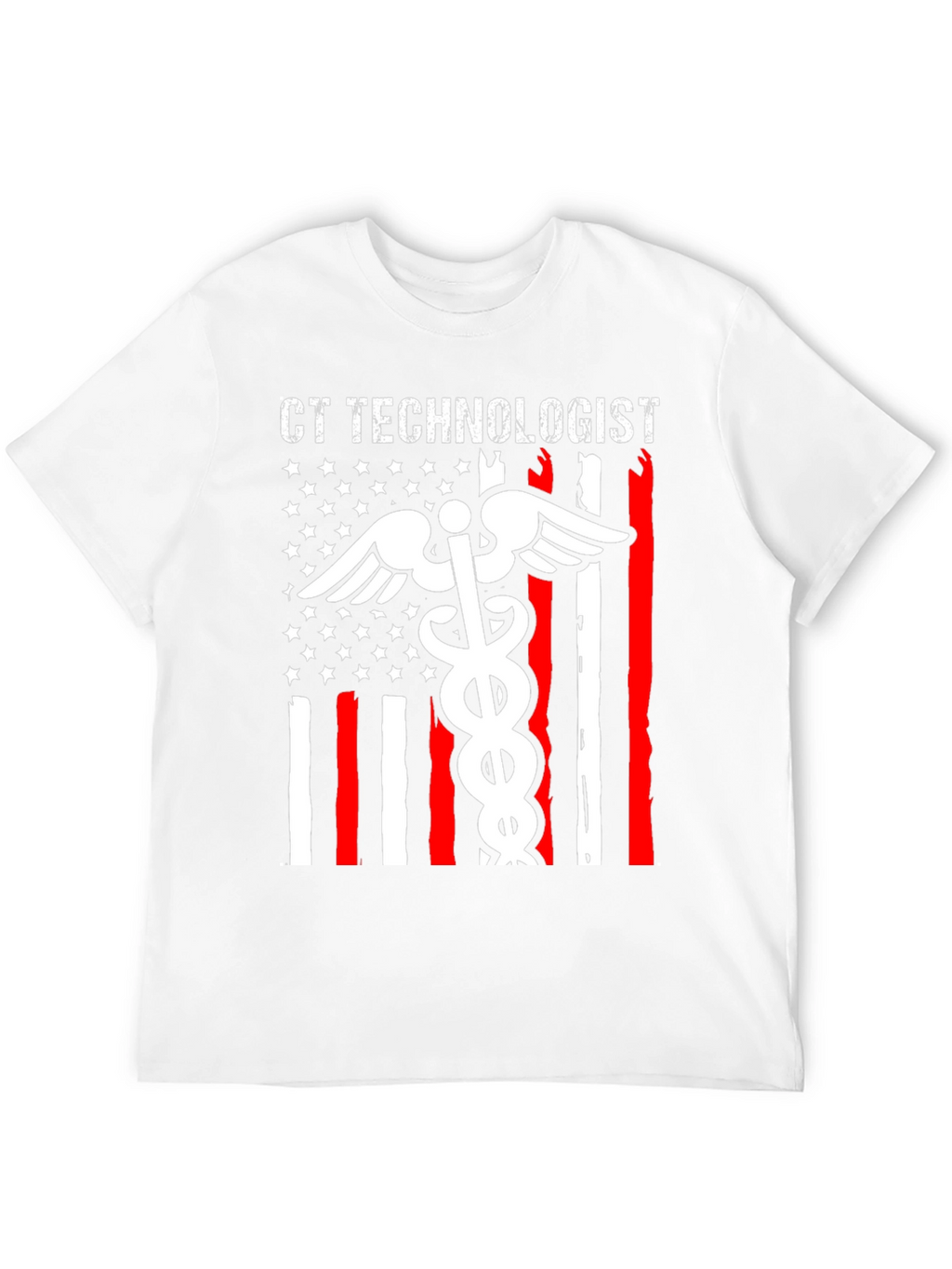 CT Technologist American Flag Graphic Tee