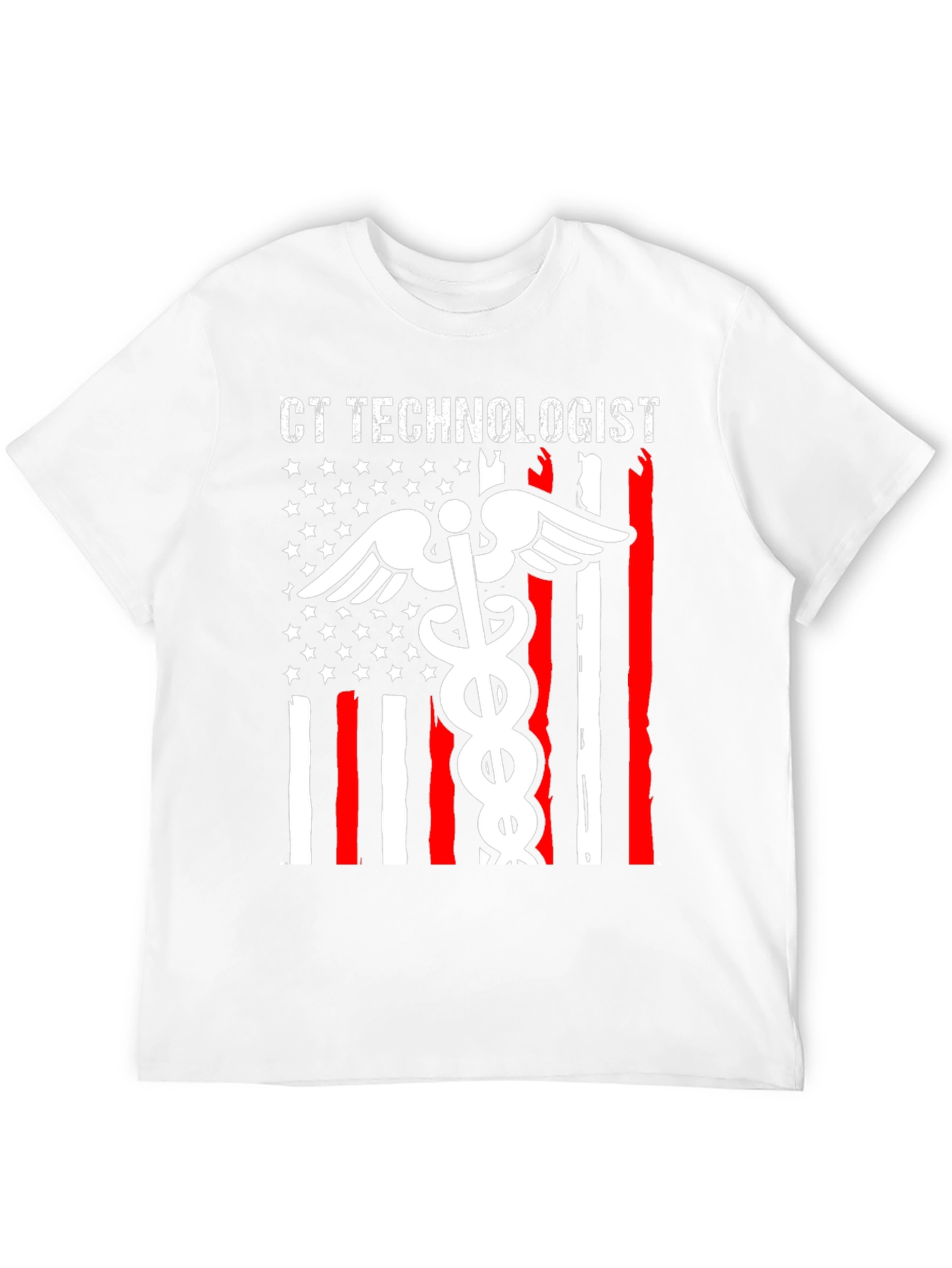 CT Technologist American Flag Graphic Tee