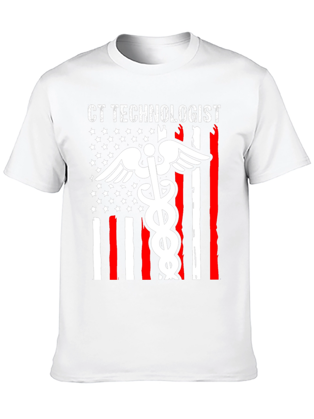 CT Technologist American Flag Graphic Tee
