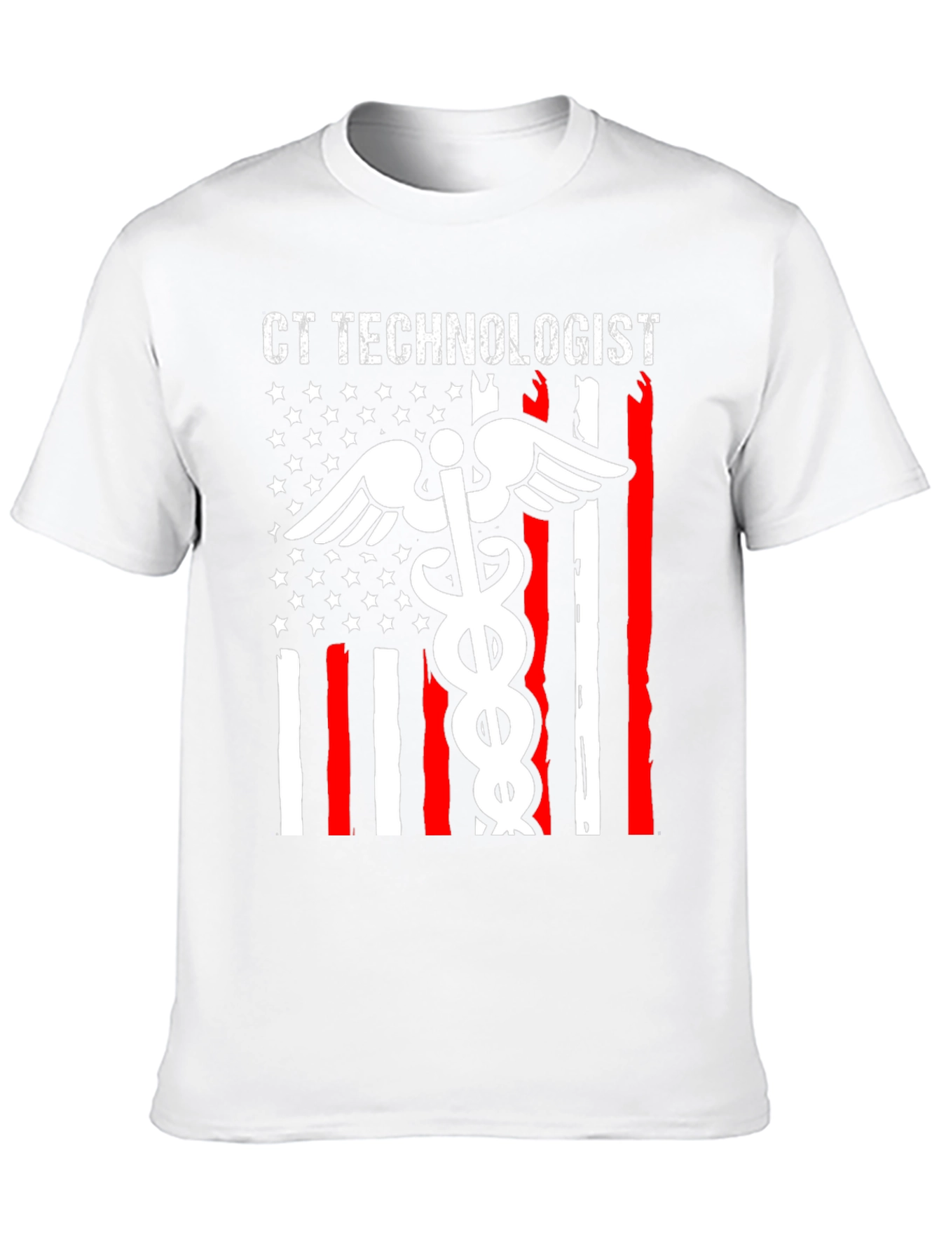 CT Technologist American Flag Graphic Tee