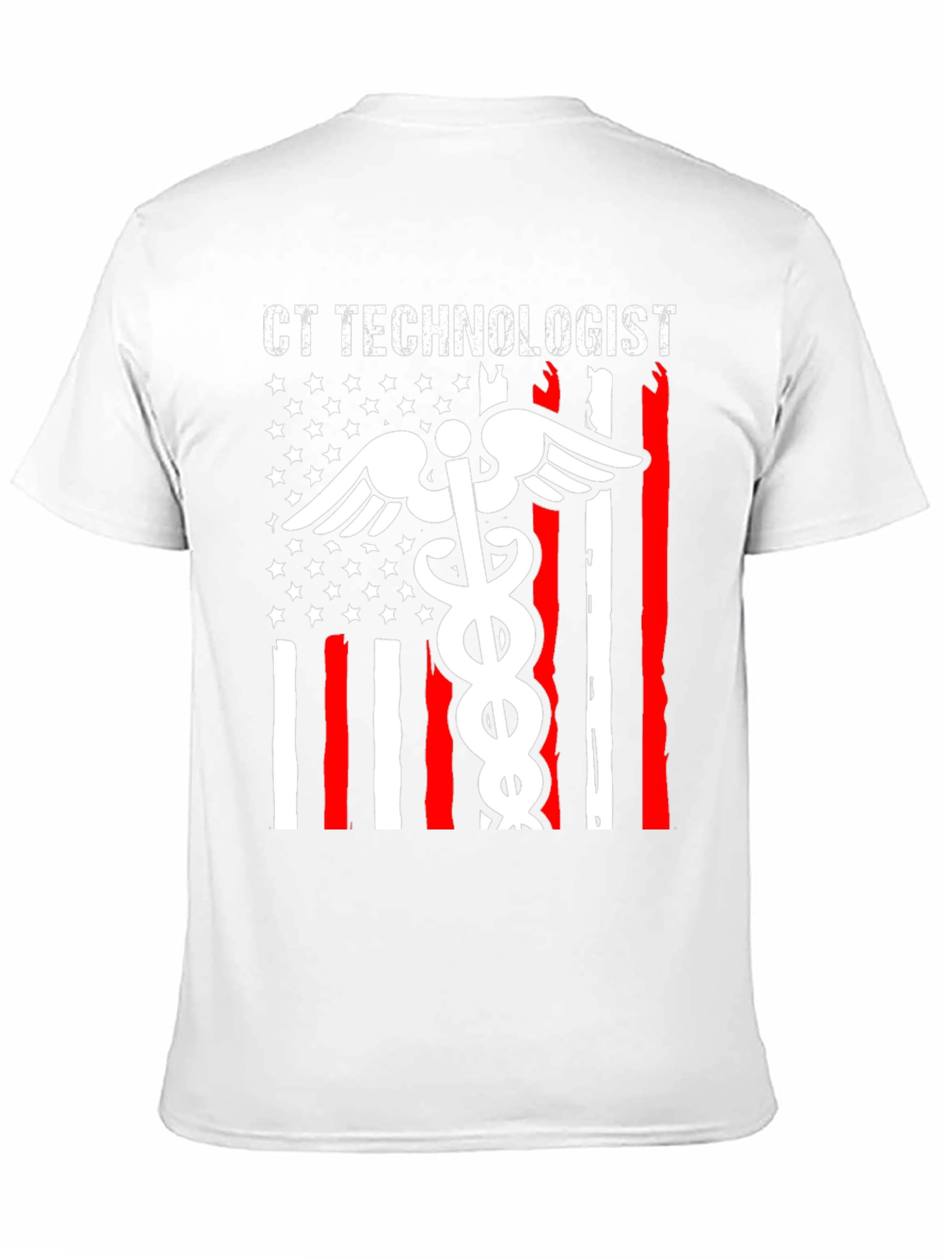 CT Technologist American Flag Graphic Tee