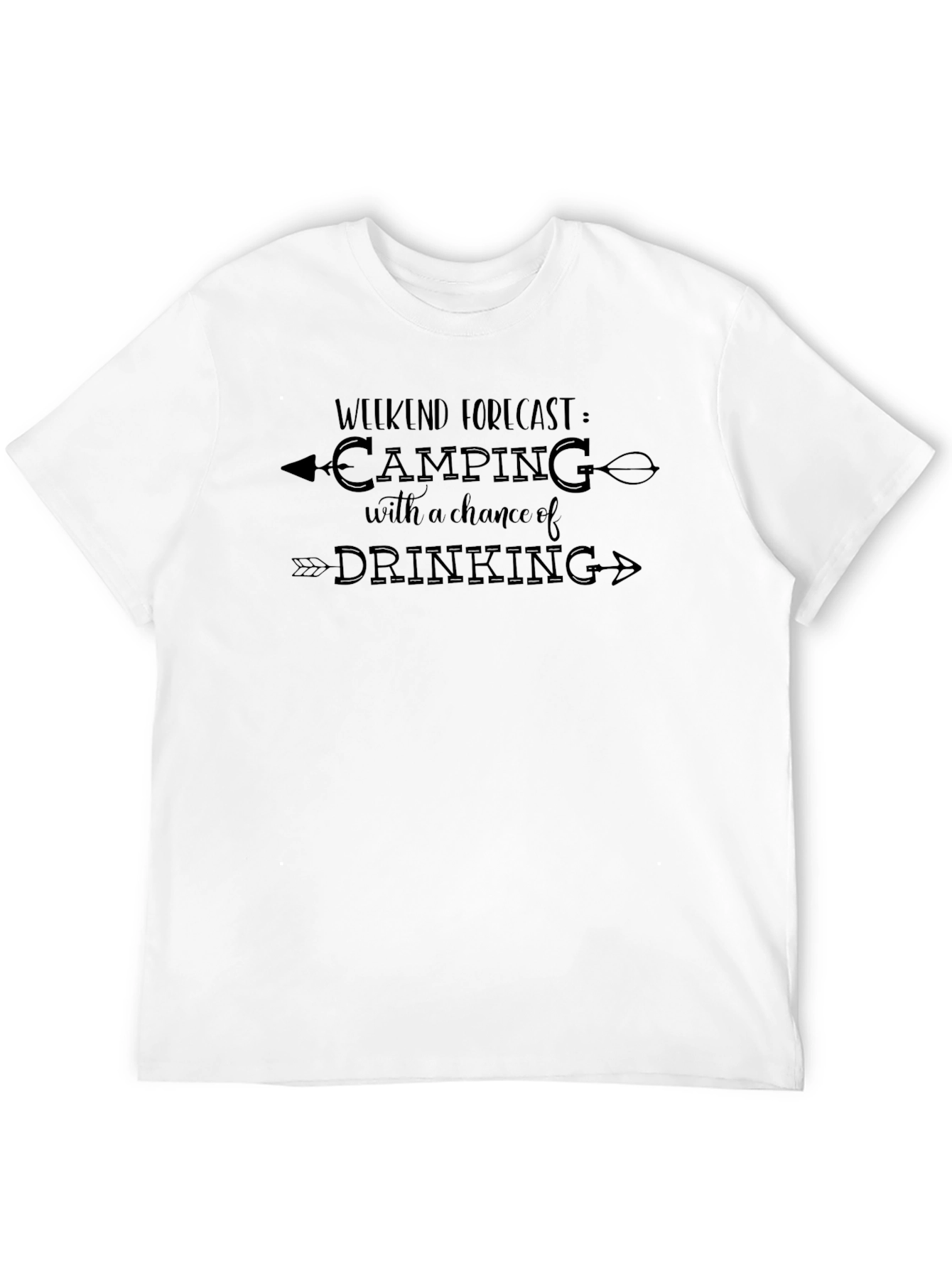 Camping & Drinking Forecast T-Shirt