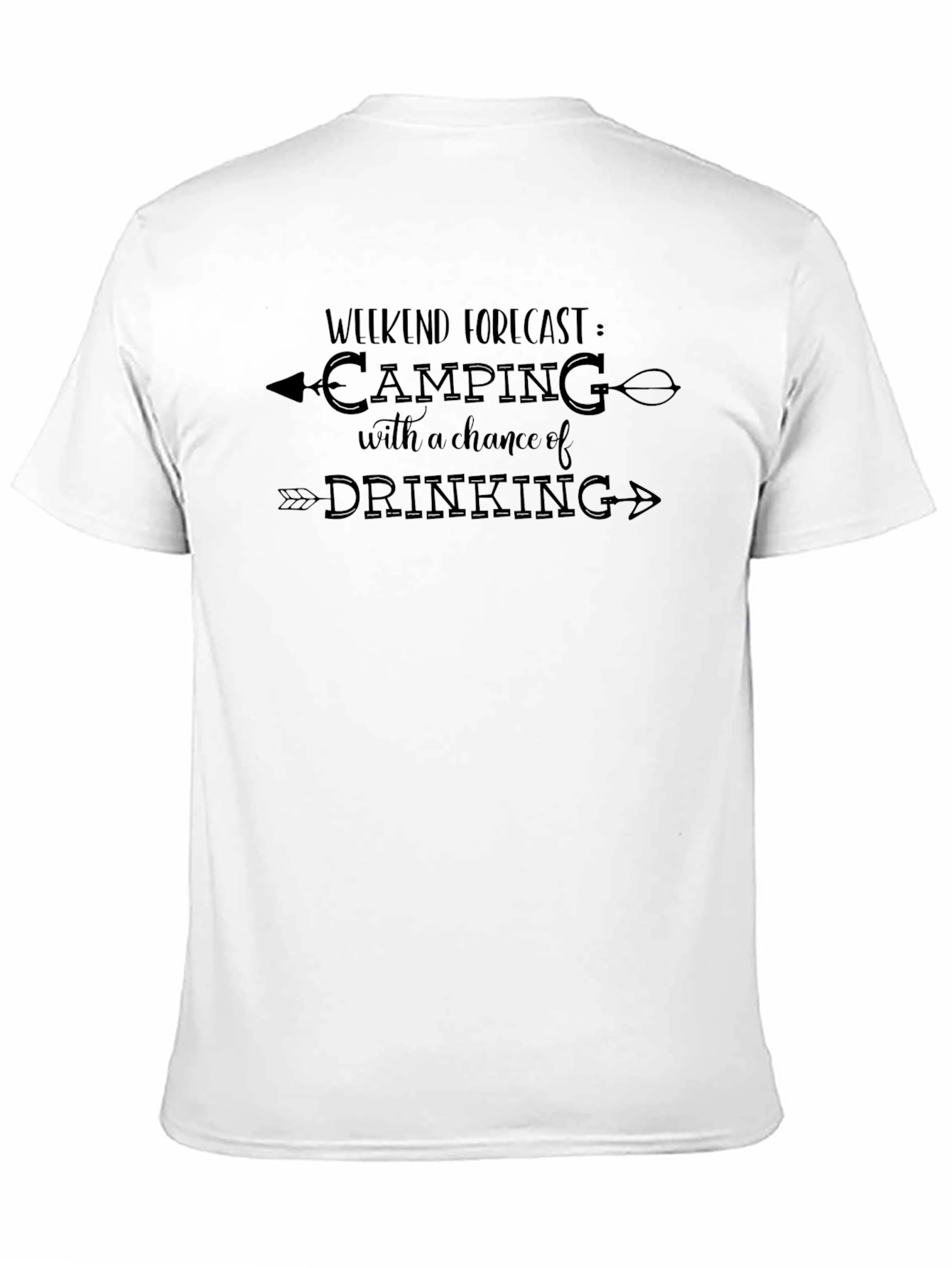 Camping & Drinking Forecast T-Shirt