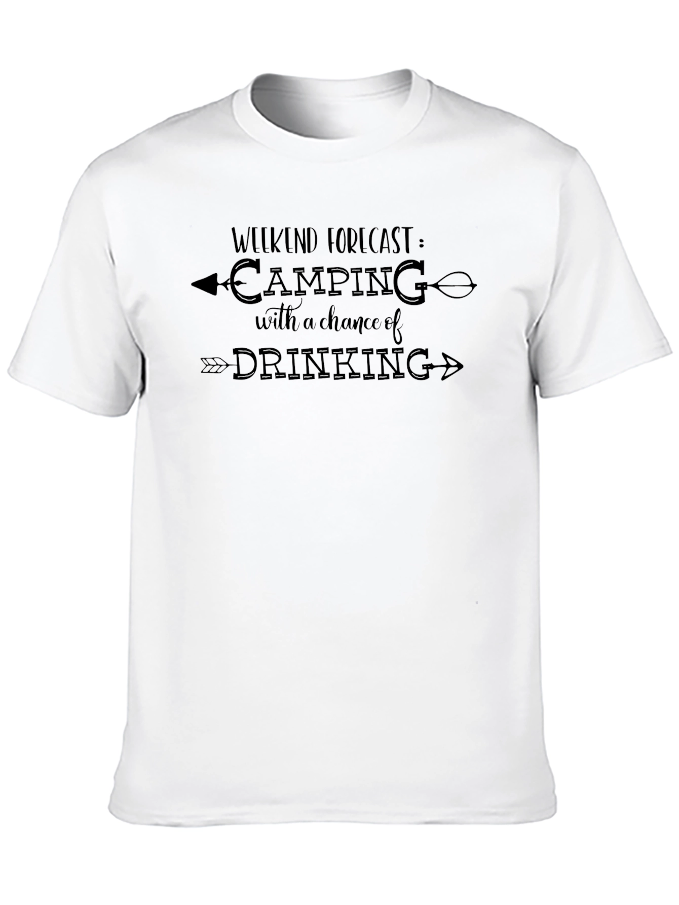 Camping & Drinking Forecast T-Shirt