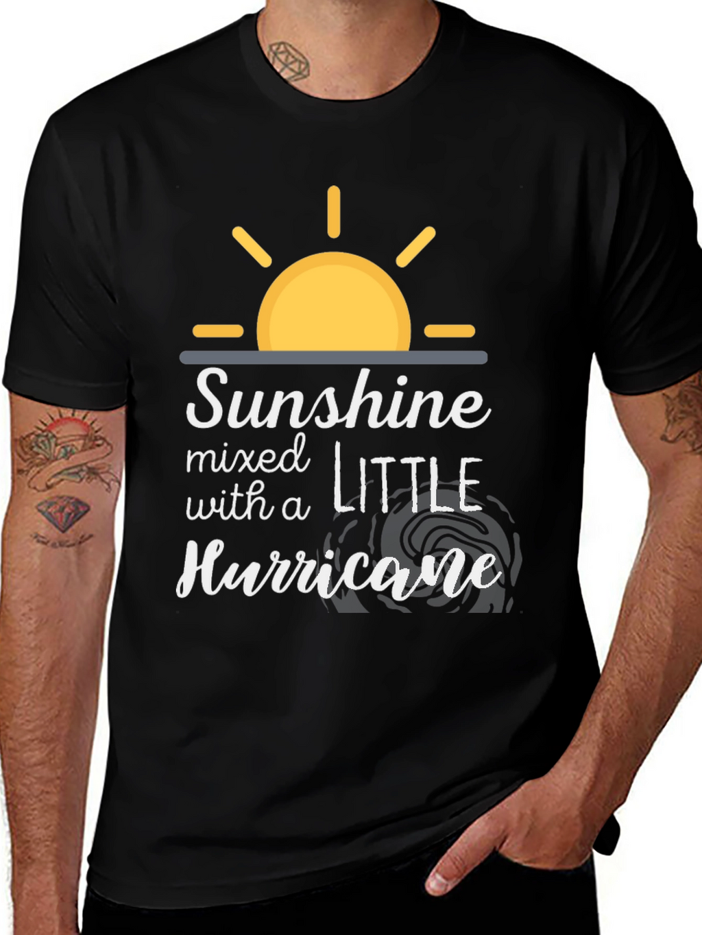 Sunshine & Hurricane Graphic T-Shirt