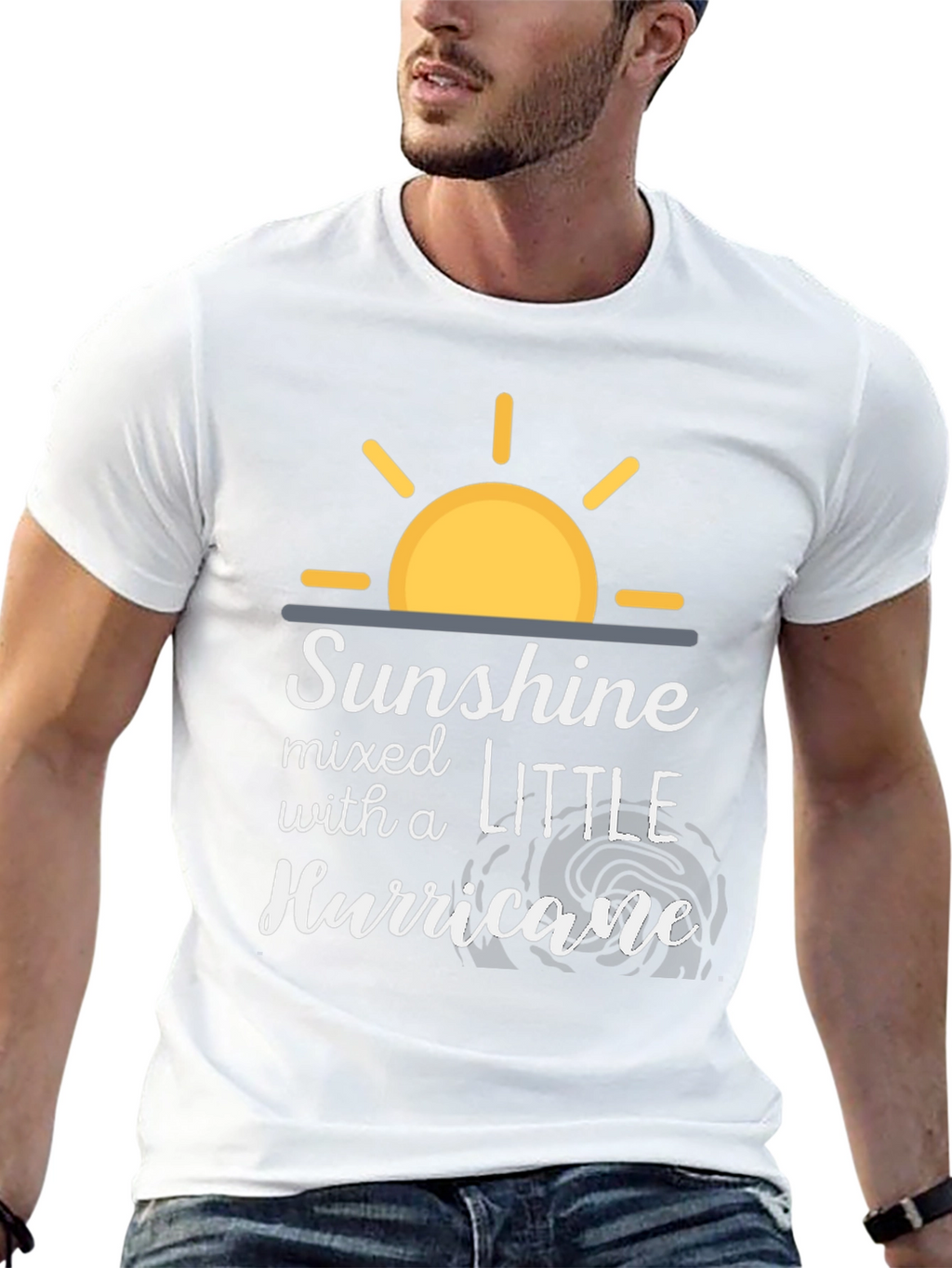 Sunshine & Hurricane Graphic T-Shirt