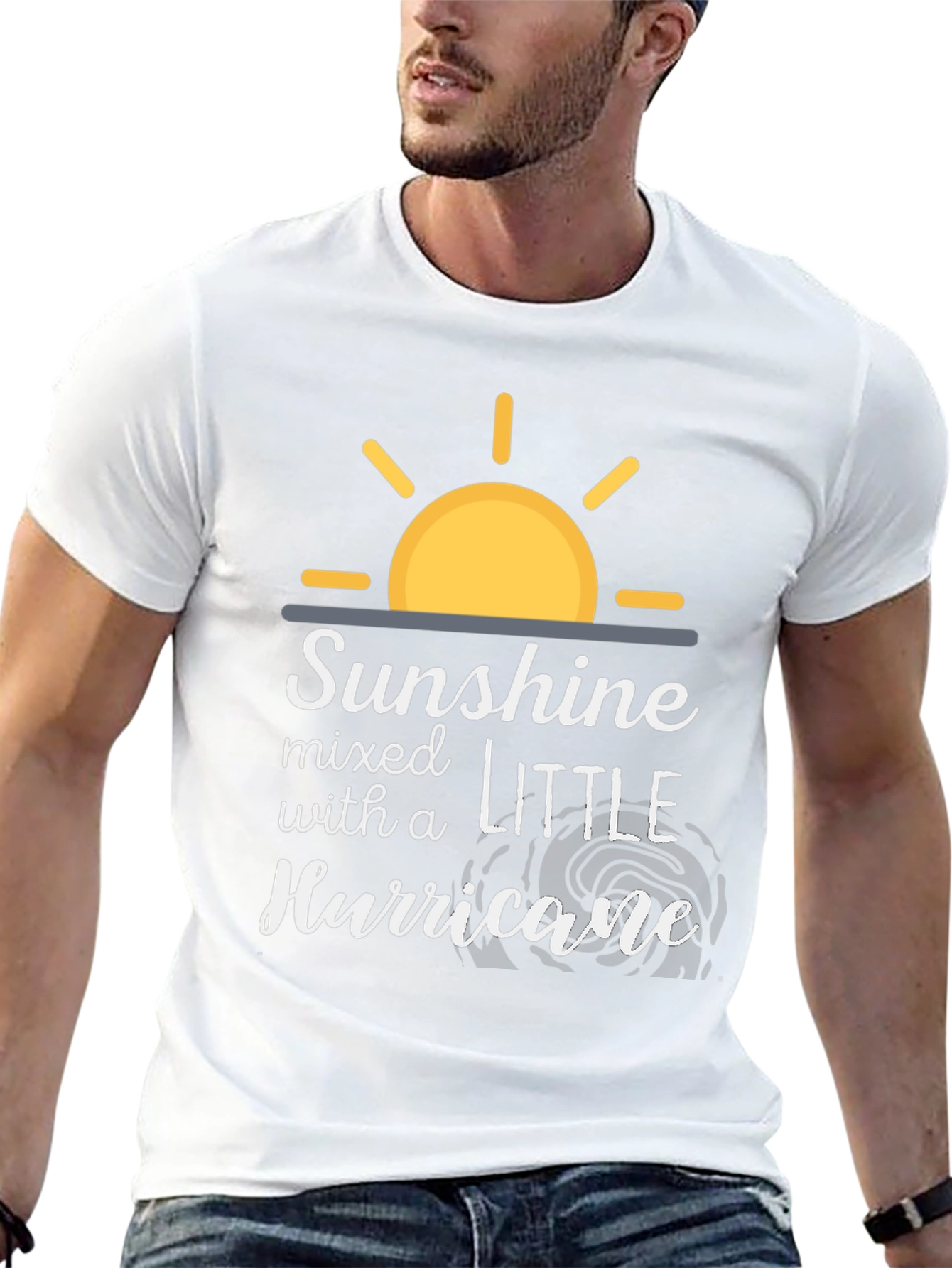 Sunshine & Hurricane Graphic T-Shirt
