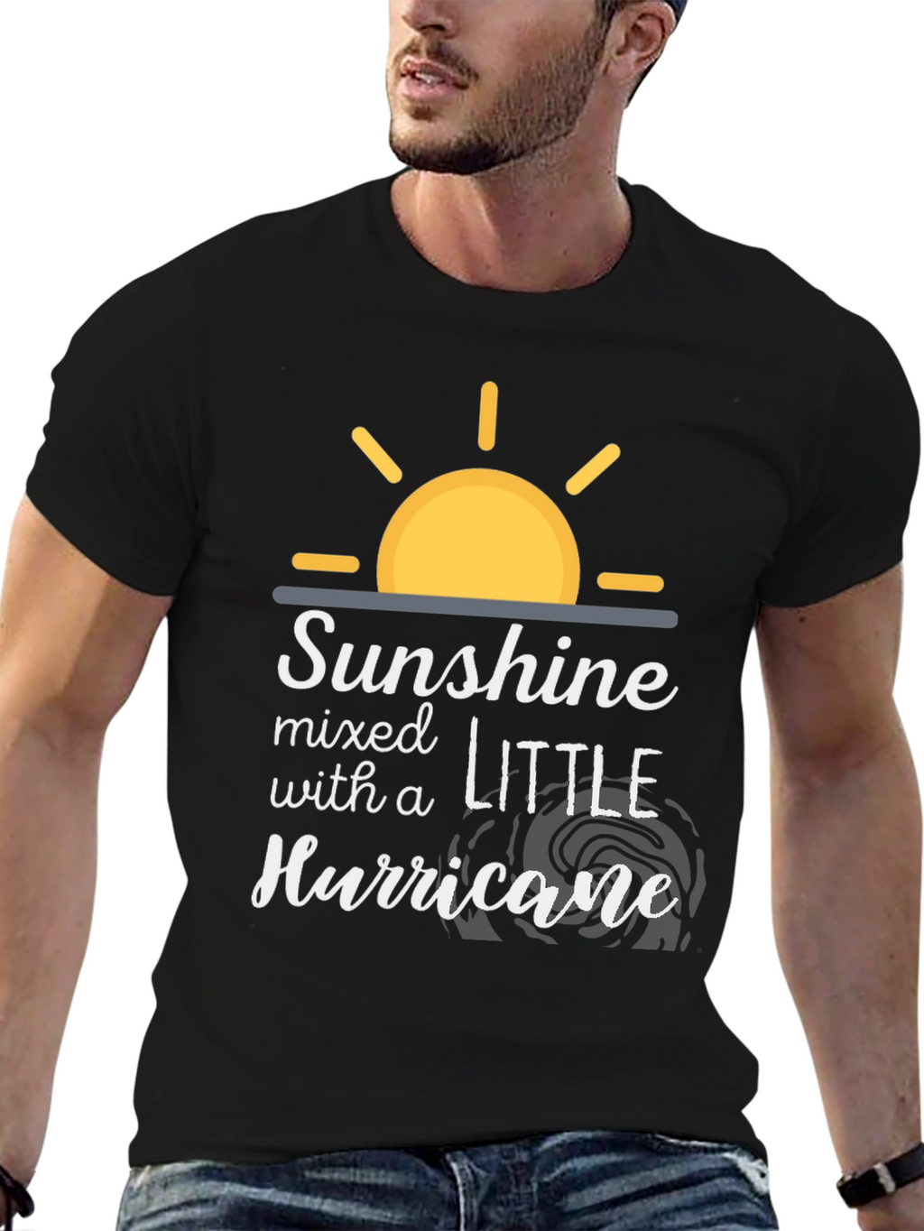 Sunshine & Hurricane Graphic T-Shirt
