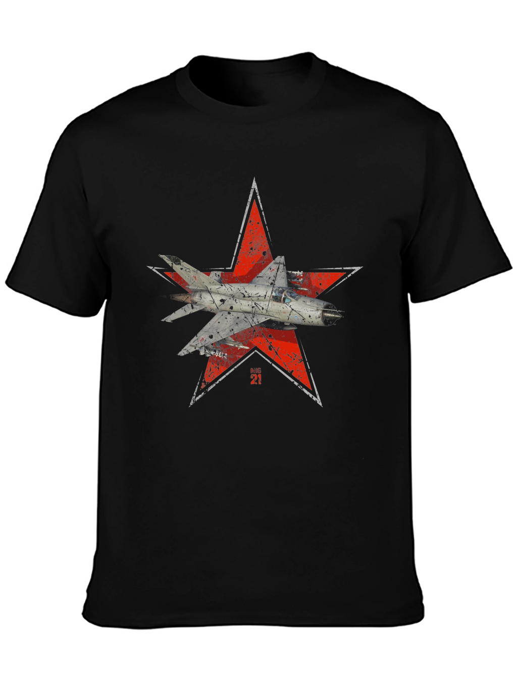 MiG-21 Jet Fighter T-Shirt