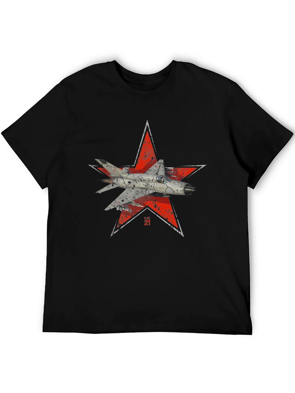 MiG-21 Jet Fighter T-Shirt