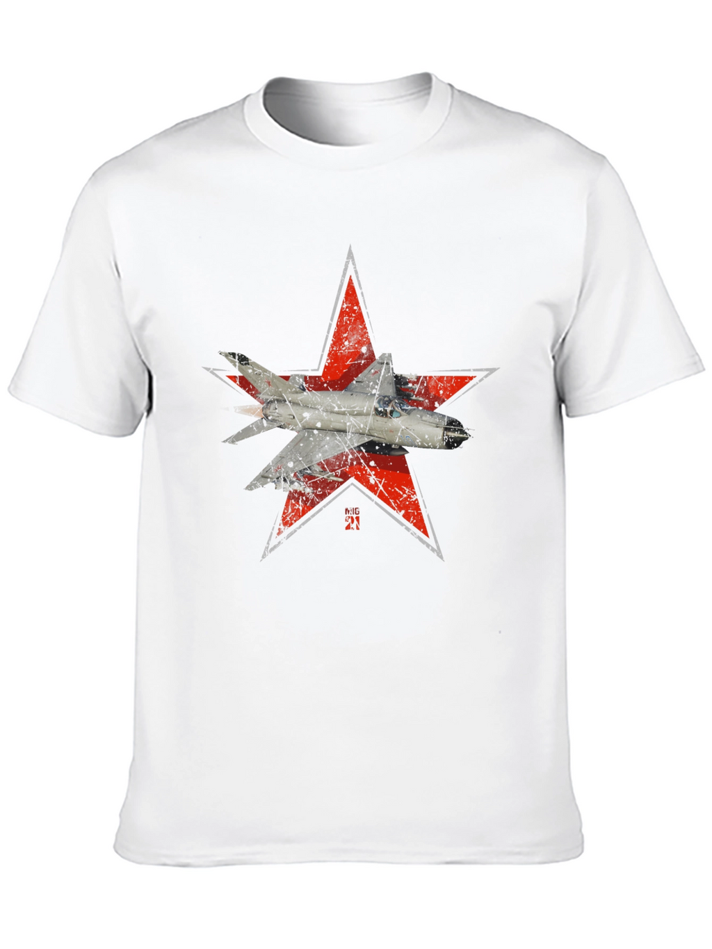MiG-21 Jet Fighter T-Shirt