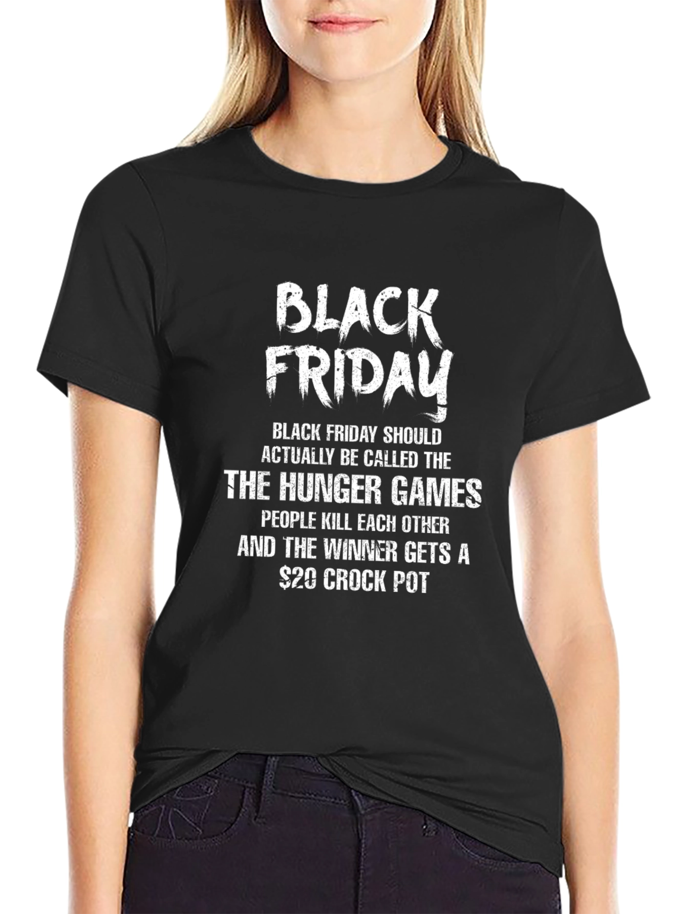 Black Friday Hunger Games Graphic Tee