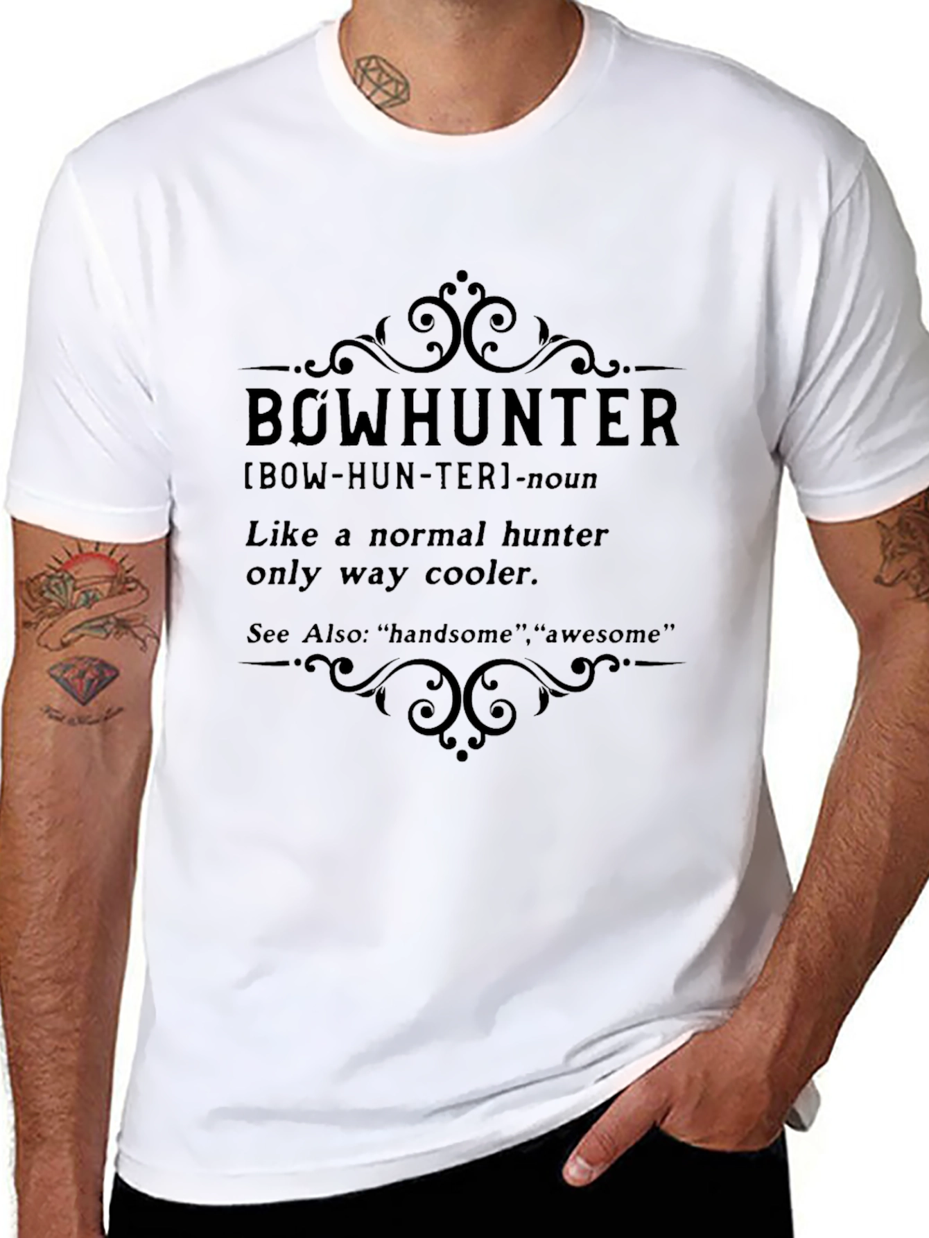 Bowhunter Definition Graphic T-Shirt
