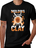 Molding Soul Into The Clay Black T-Shirt