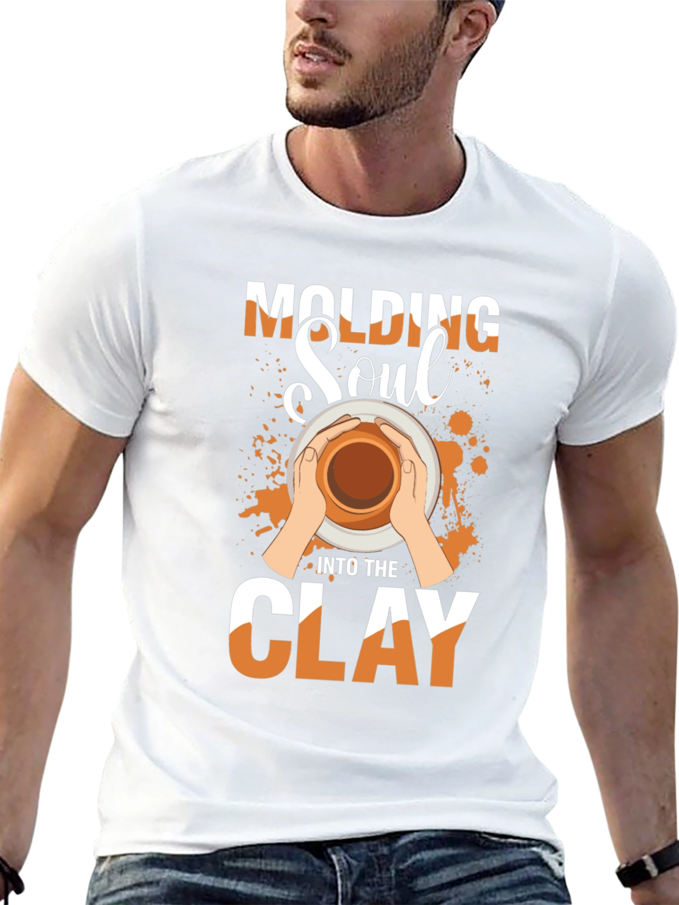 Molding Soul Into The Clay Black T-Shirt