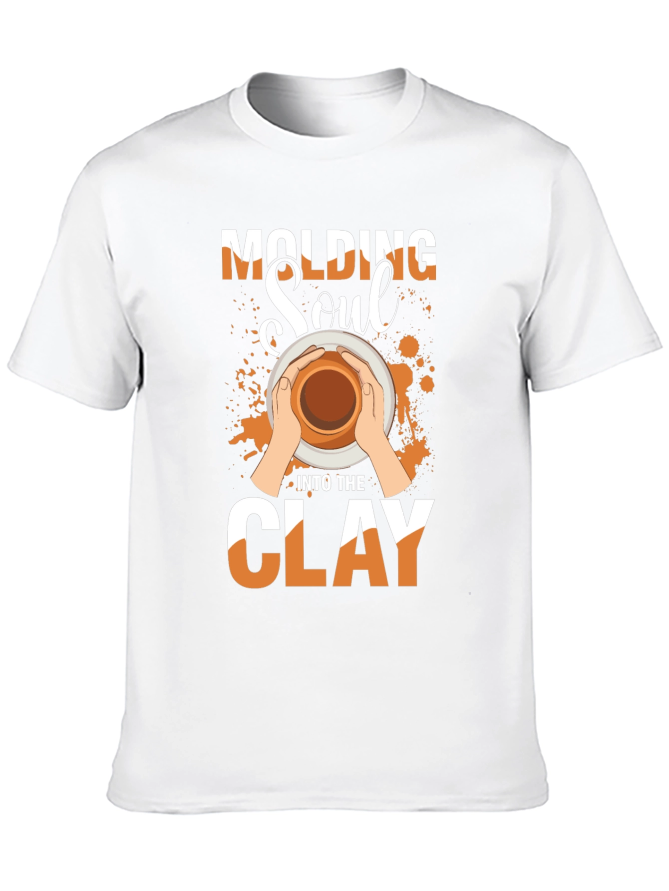 Molding Soul Into The Clay Black T-Shirt
