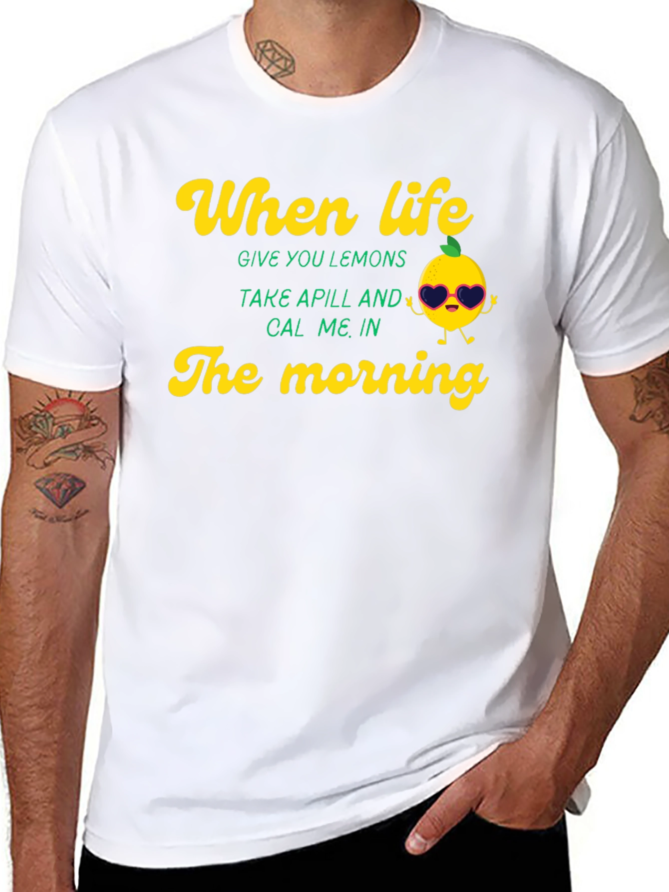 Life Gave Lemons Funny T-Shirt