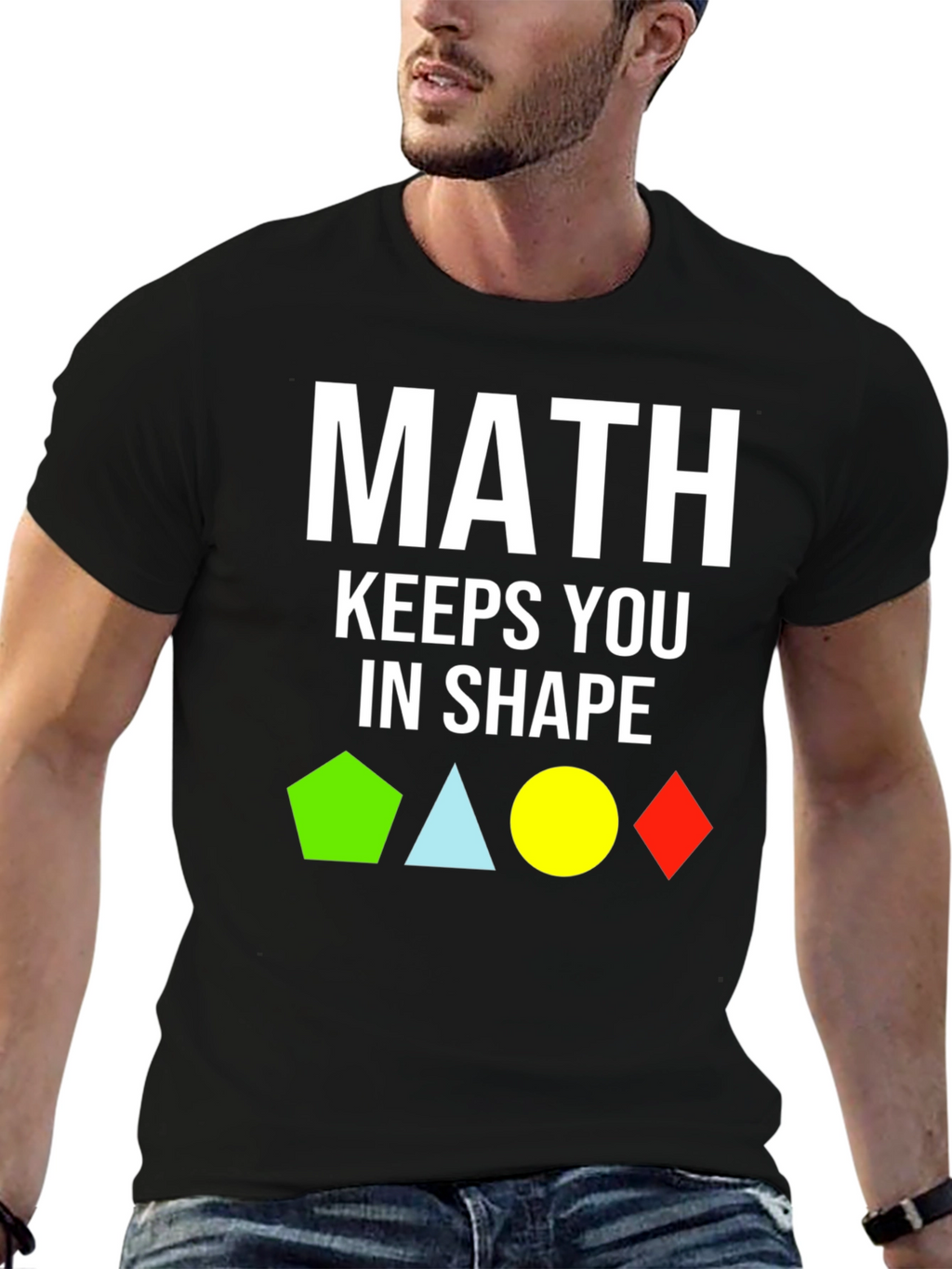 Math Keeps You In Shape T-Shirt