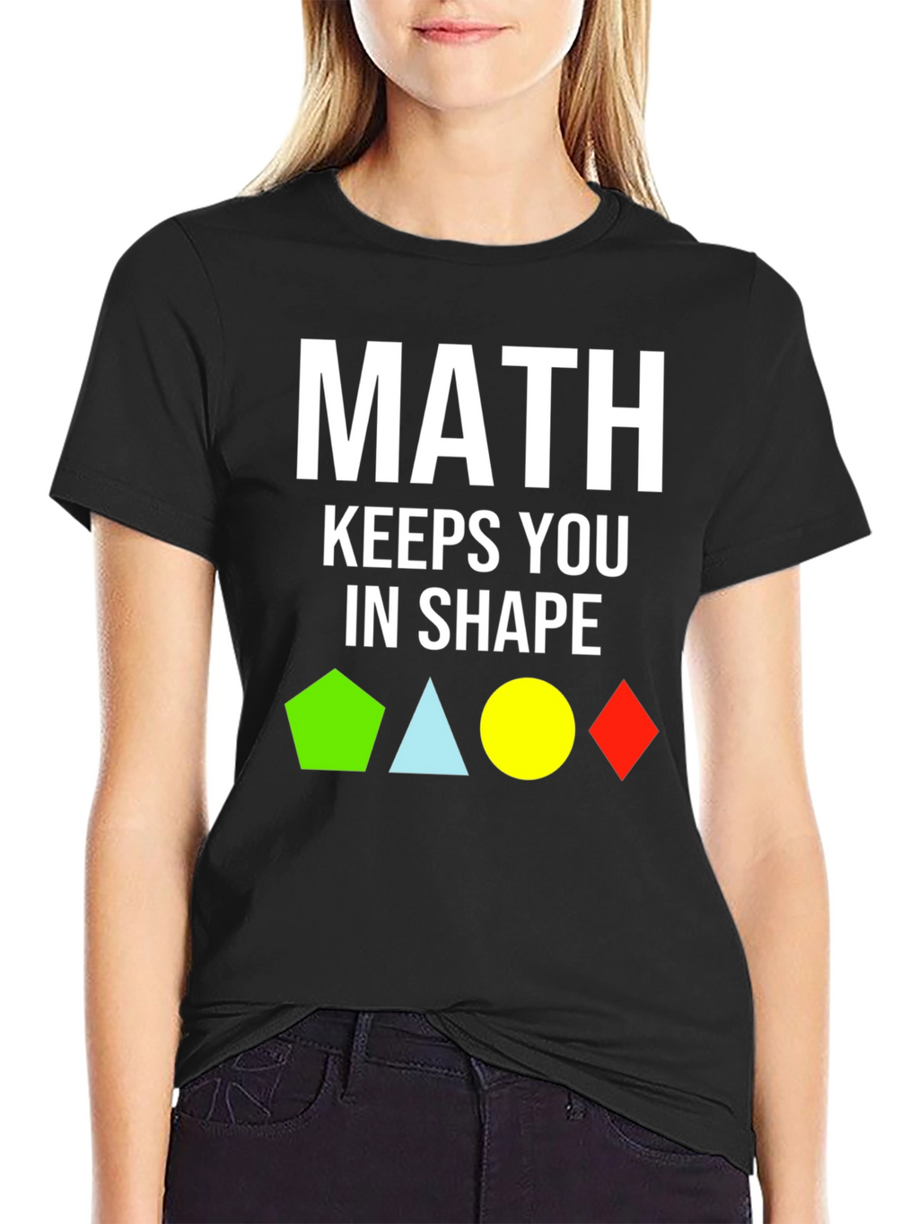 Math Keeps You In Shape T-Shirt
