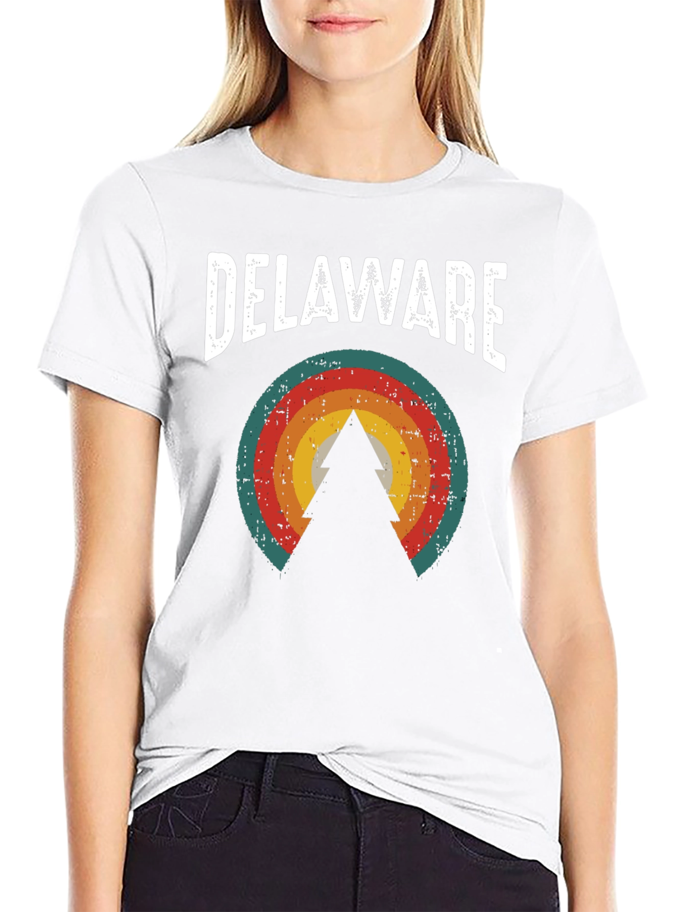Delaware Retro Graphic Tee