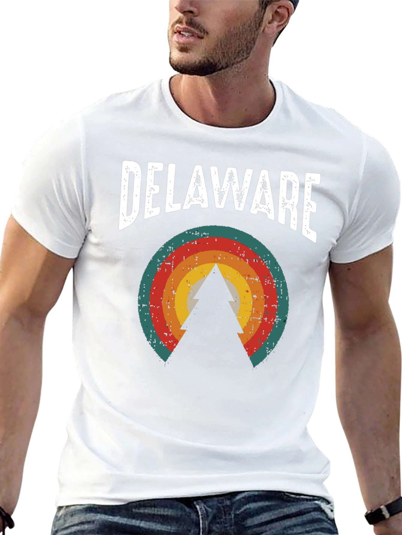 Delaware Retro Graphic Tee