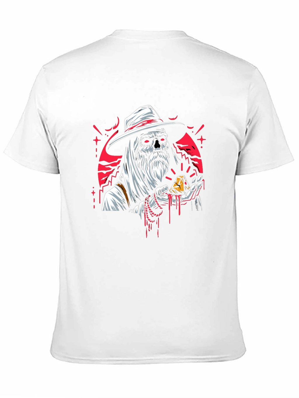 Grim Gold T-Shirt - Unique Graphic Tee
