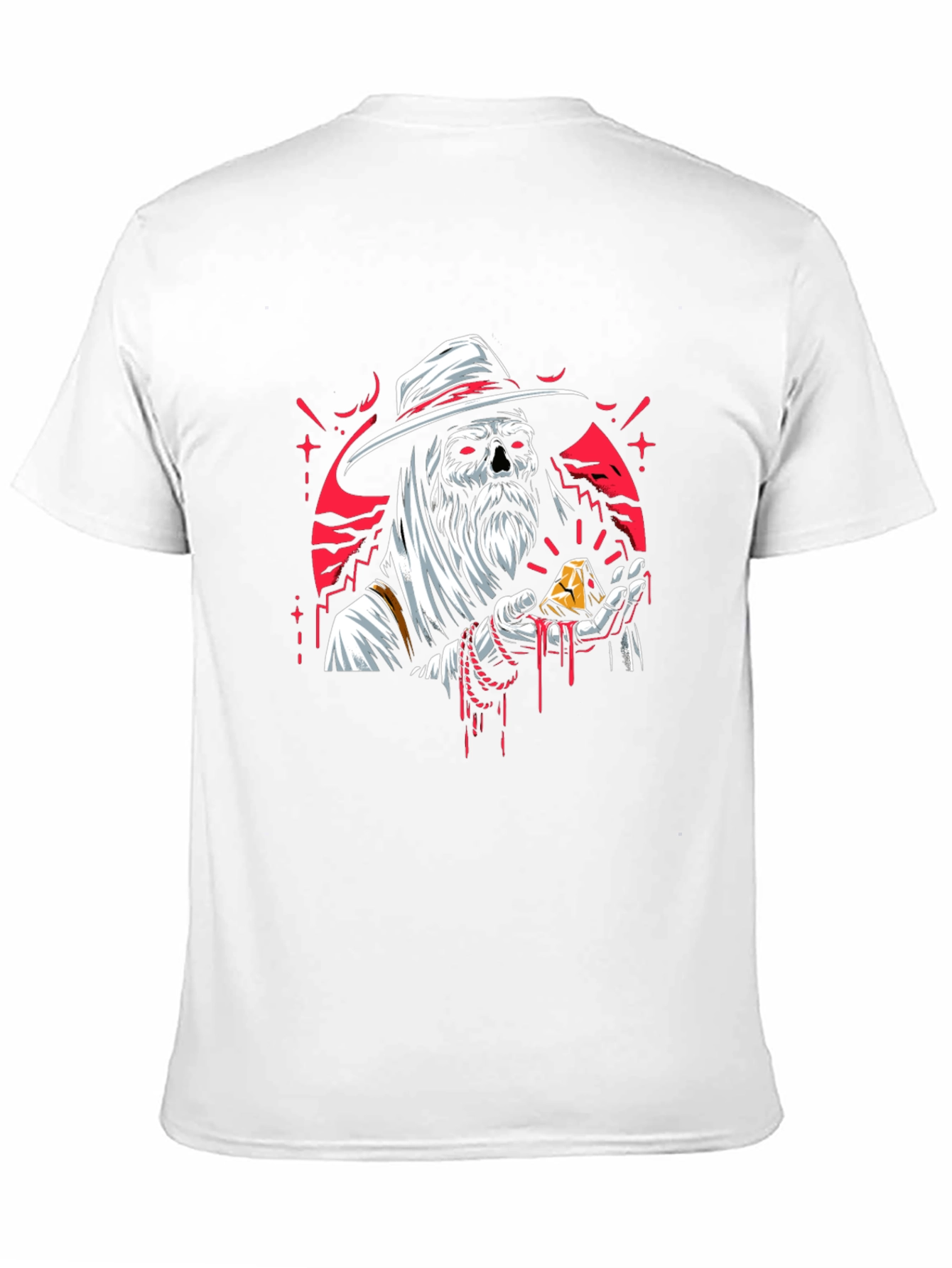 Grim Gold T-Shirt - Unique Graphic Tee