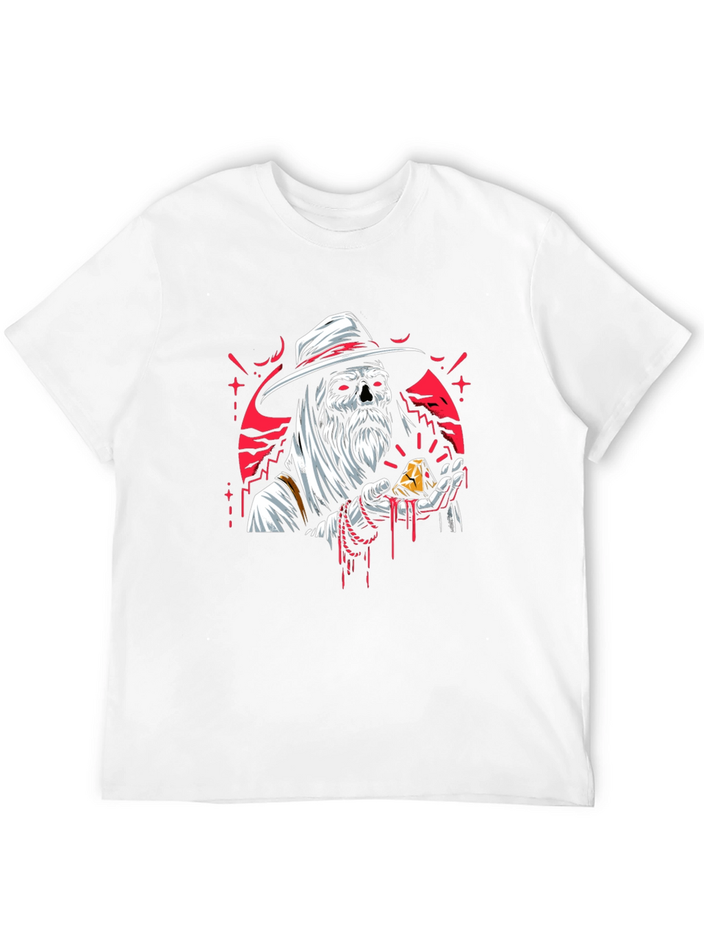 Grim Gold T-Shirt - Unique Graphic Tee