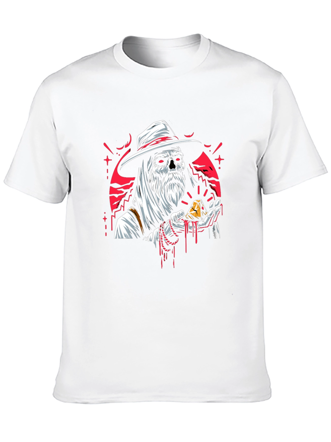 Grim Gold T-Shirt - Unique Graphic Tee