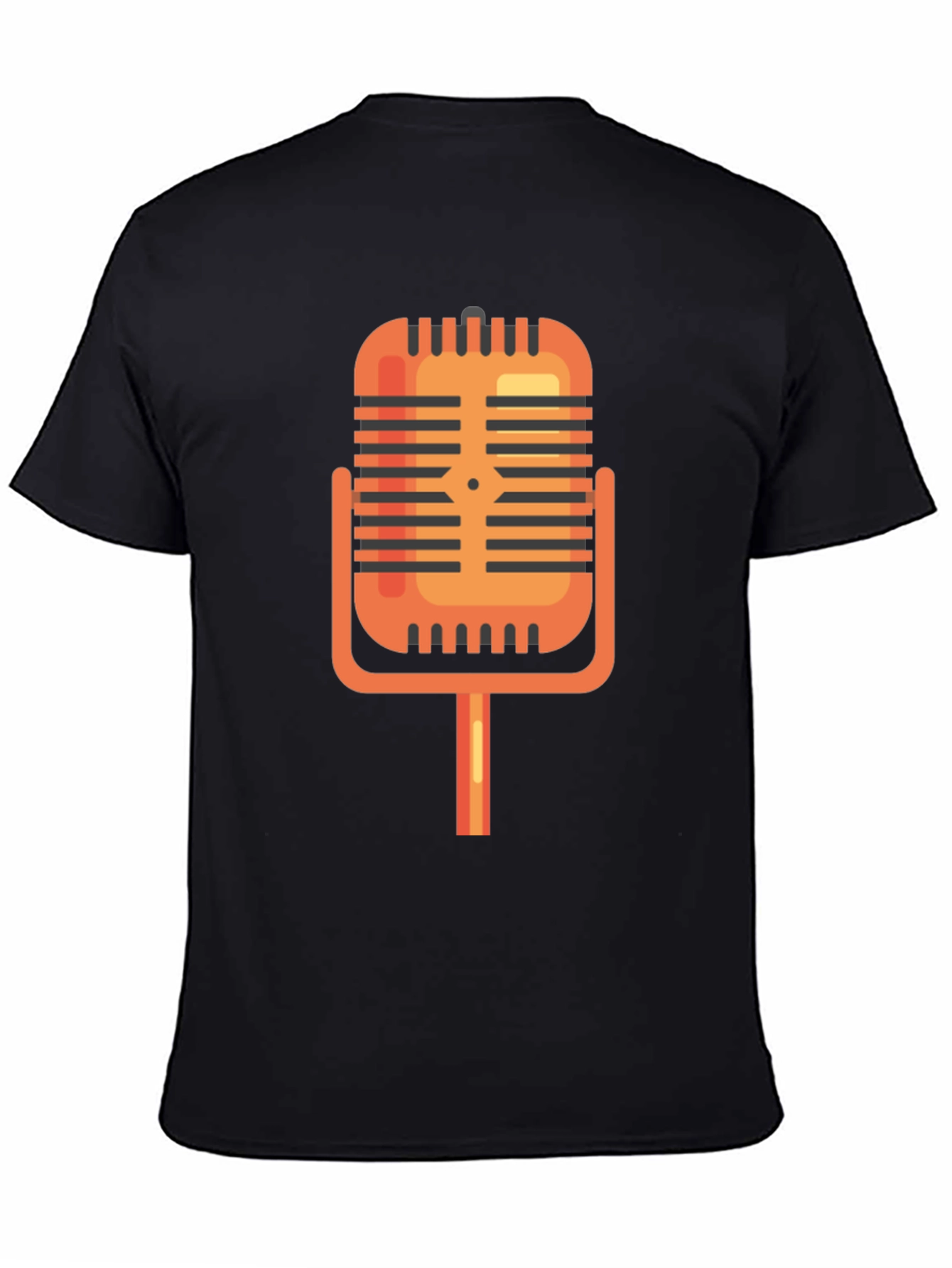 Vintage Microphone Graphic T-Shirt