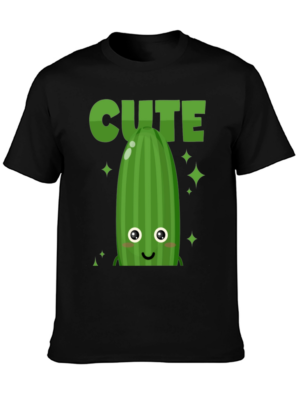Cute Cucumber Graphic Tee - Unisex