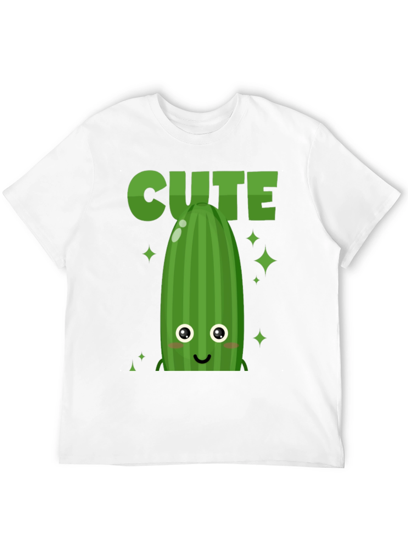 Cute Cucumber Graphic Tee - Unisex