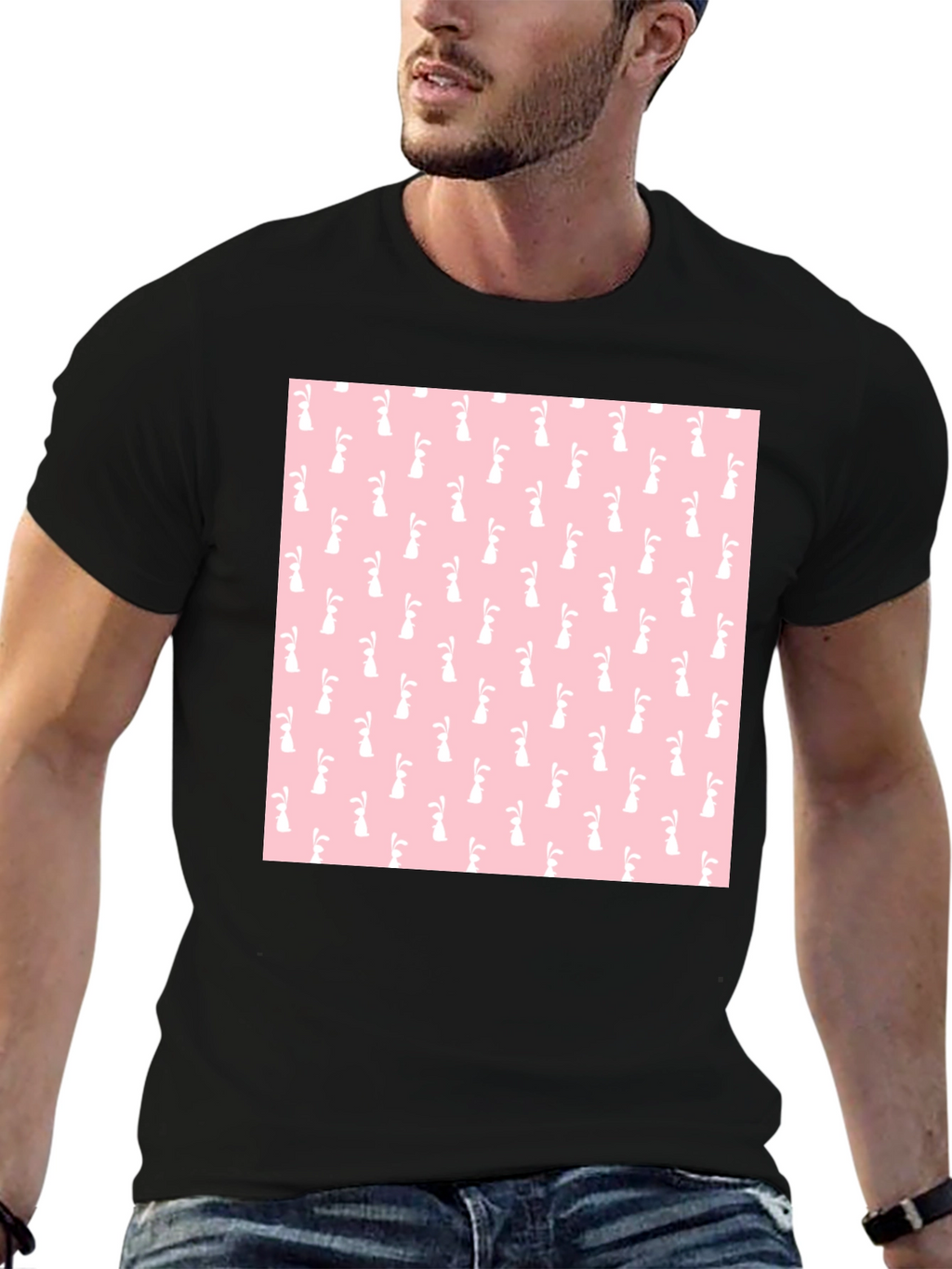 Bunny Pattern T-Shirt