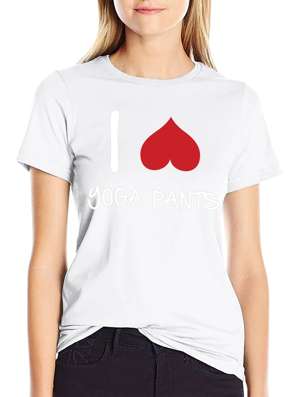 I Love Yoga Pants Graphic Tee
