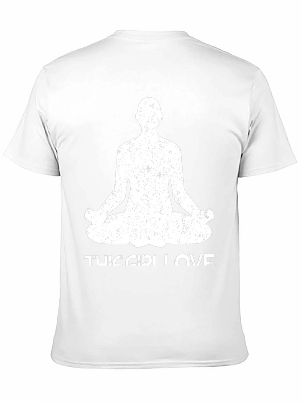 Yoga Love Mens Black T-Shirt