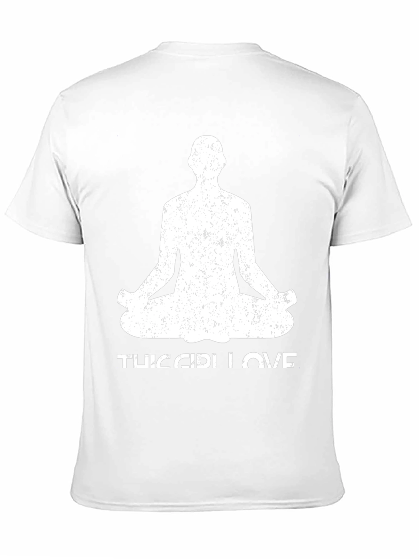 Yoga Love Mens Black T-Shirt