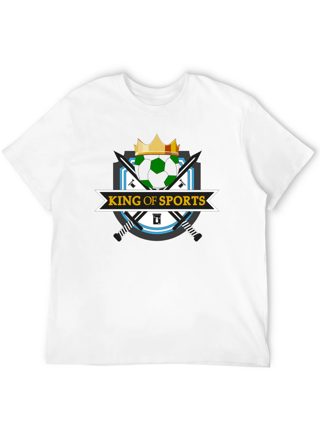 King of Sports Black T-Shirt