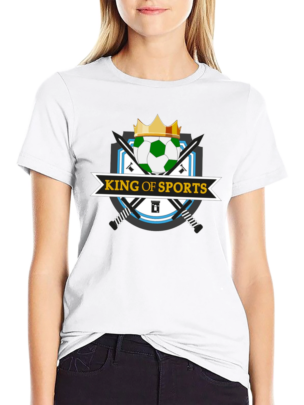 King of Sports Black T-Shirt