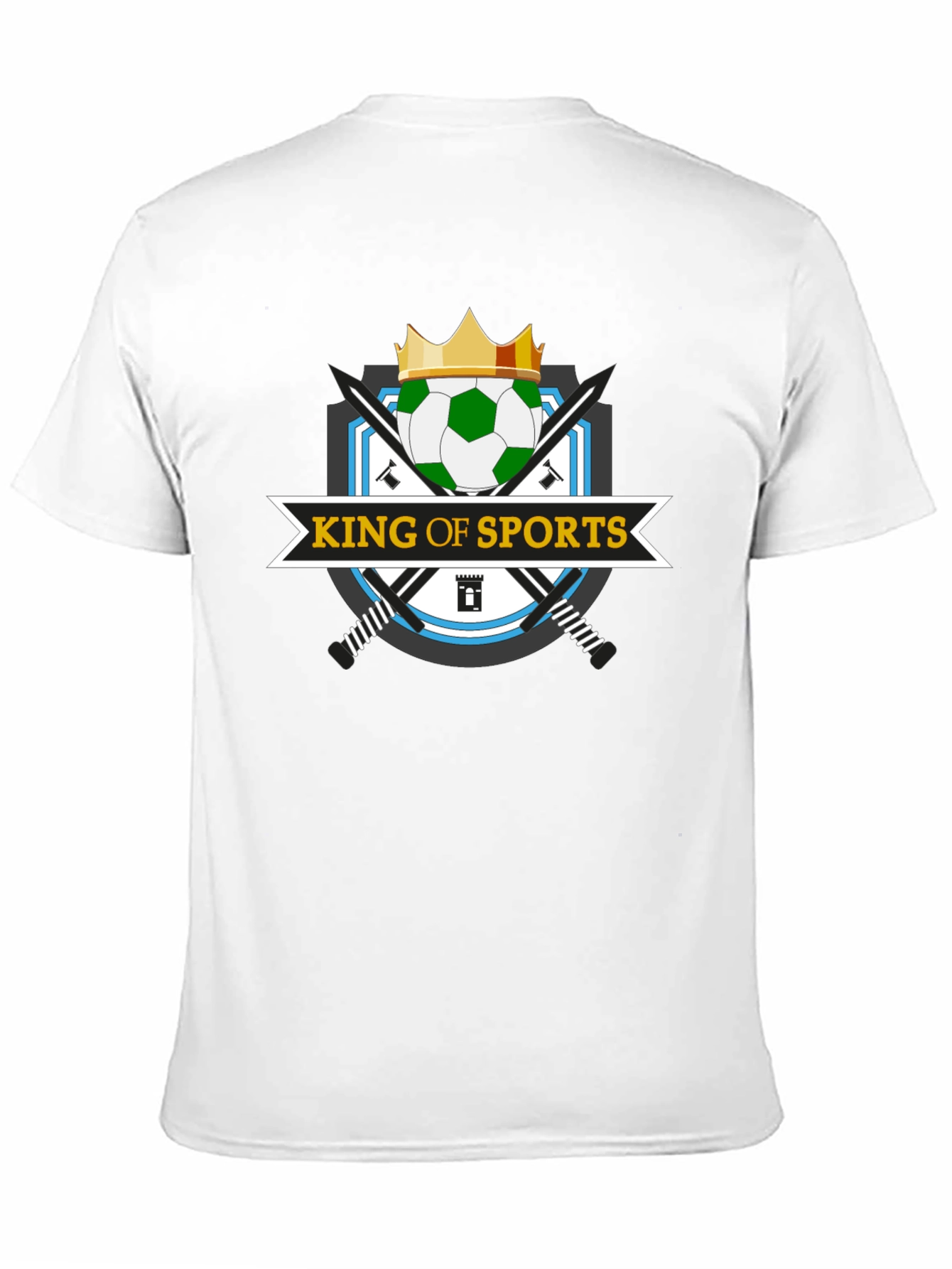 King of Sports Black T-Shirt