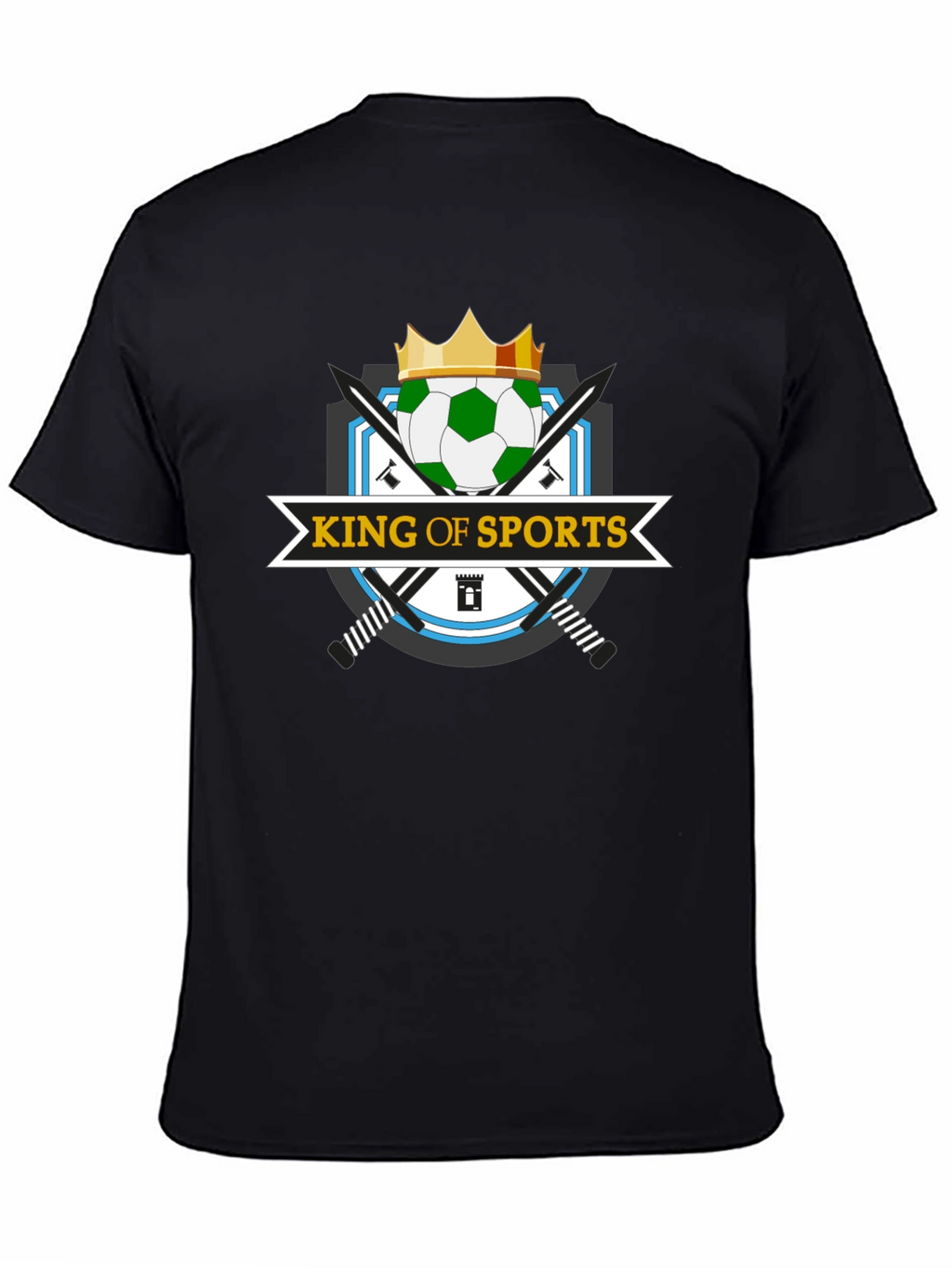 King of Sports Black T-Shirt