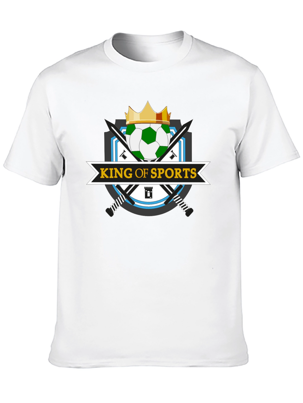 King of Sports Black T-Shirt