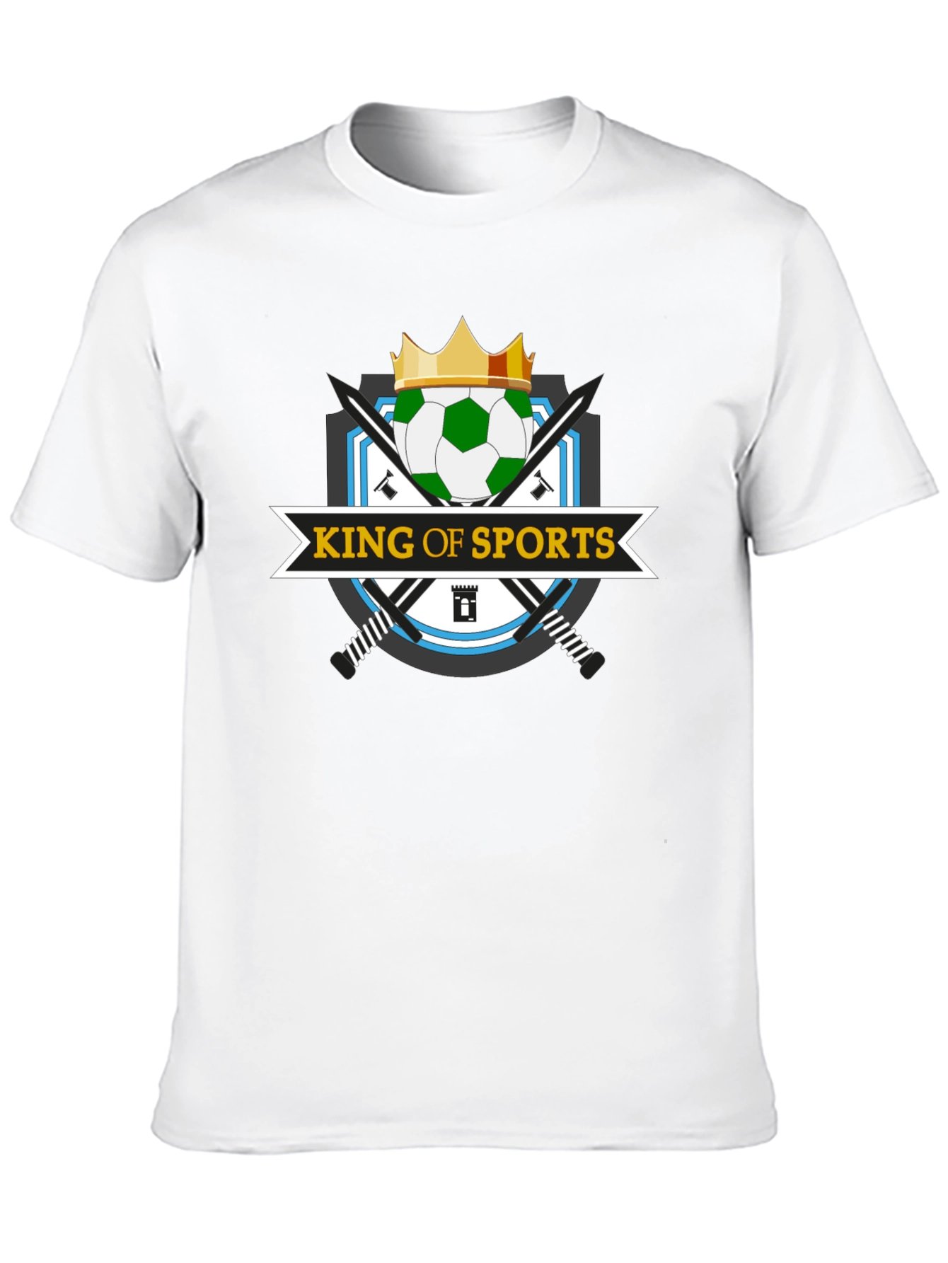 King of Sports Black T-Shirt